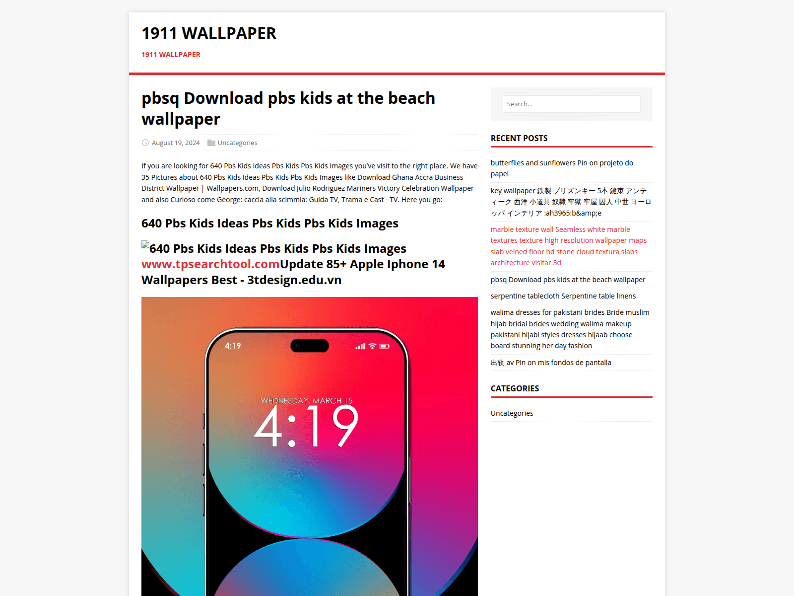 لقطة شاشة لـ 1911wallpaper.pages.dev