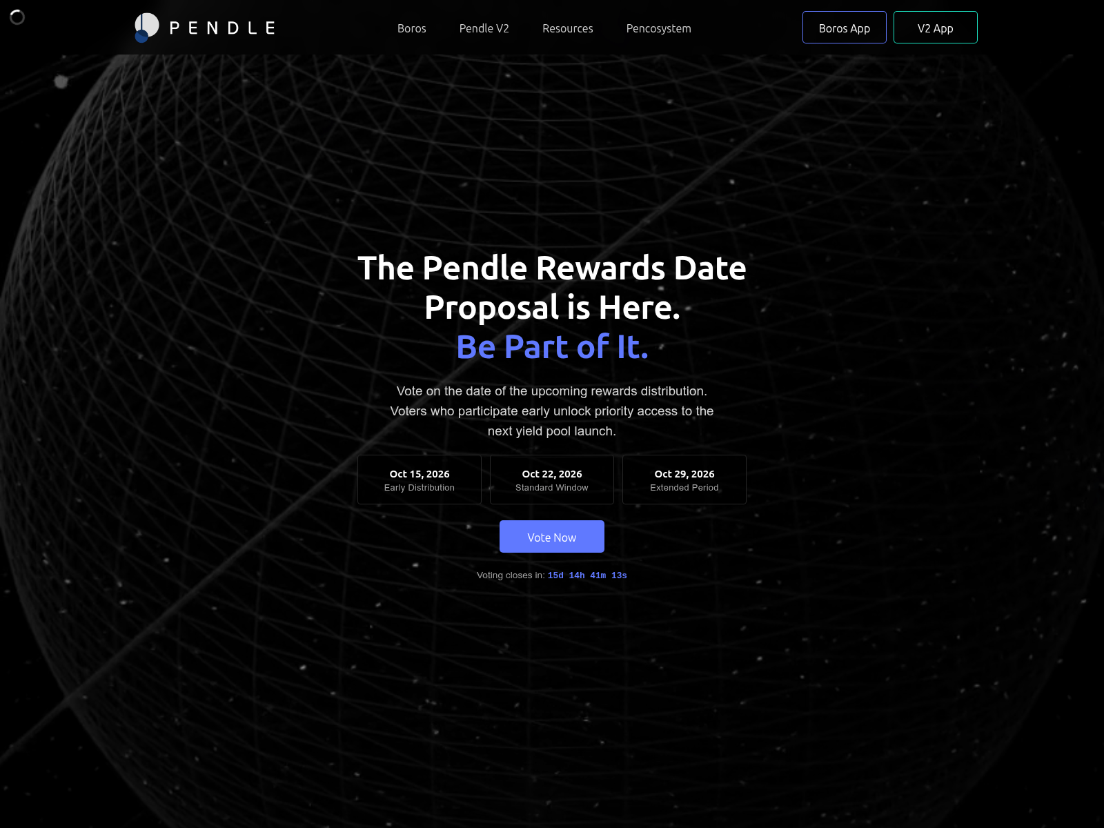 Screenshot of pendlefoundation.icu
