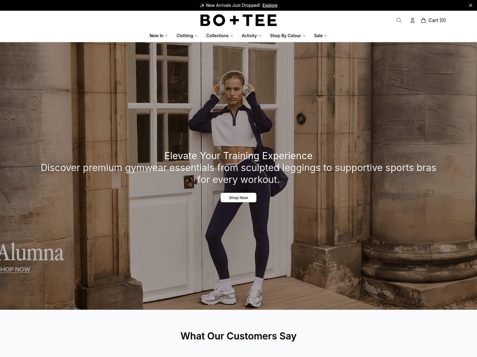 Screenshot of boandteehq.shop