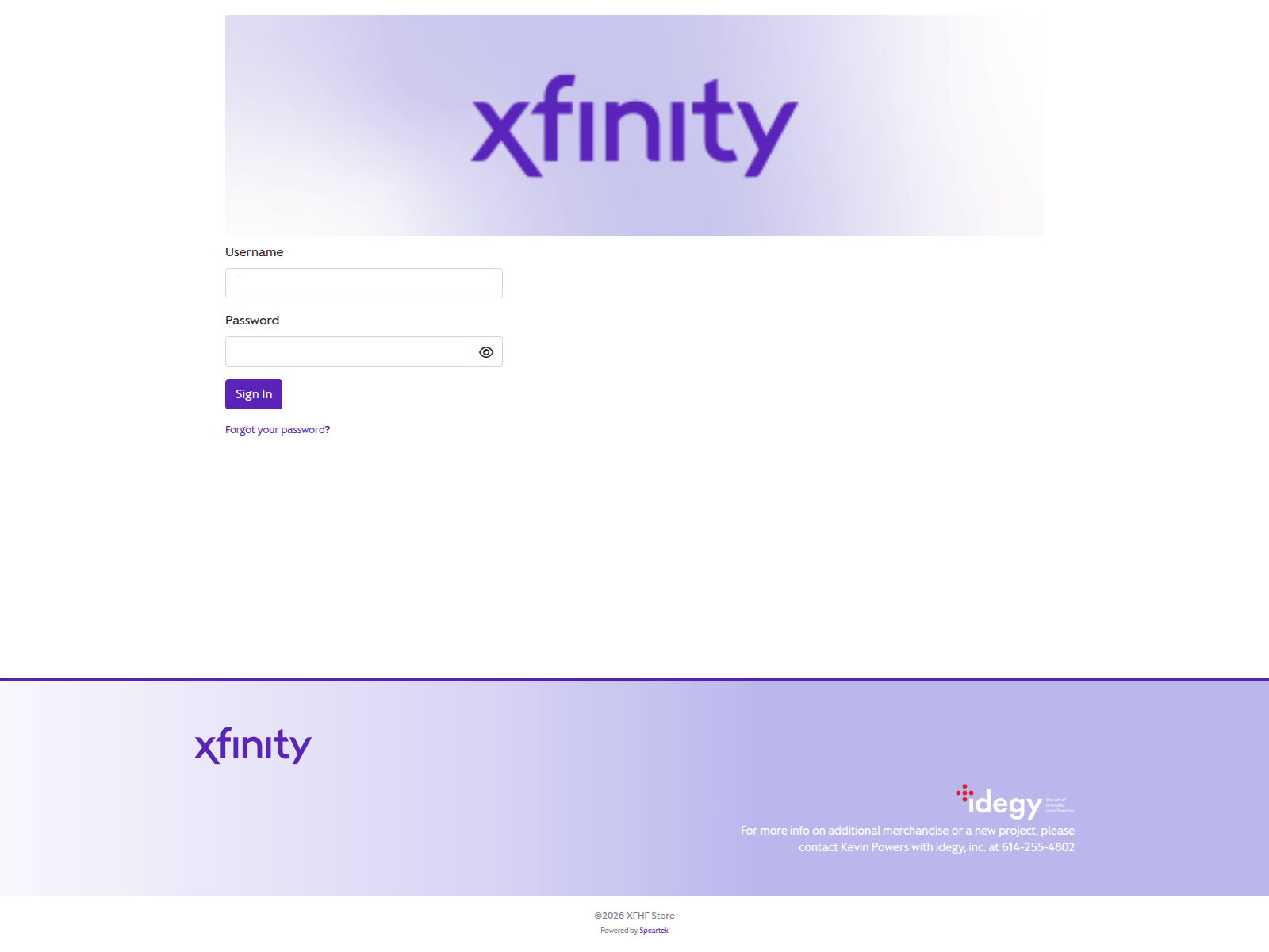 Screenshot of xfhfstore.com