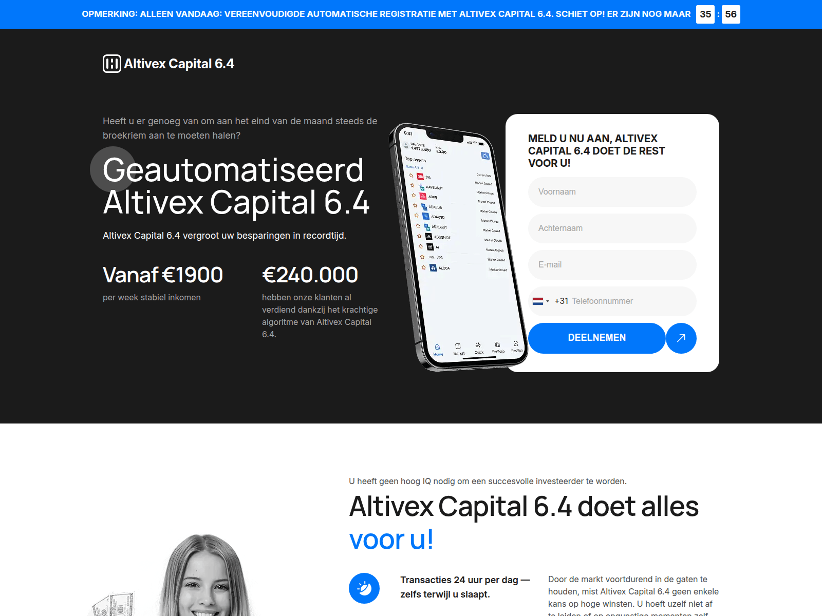 Screenshot of altivexcapital64.net
