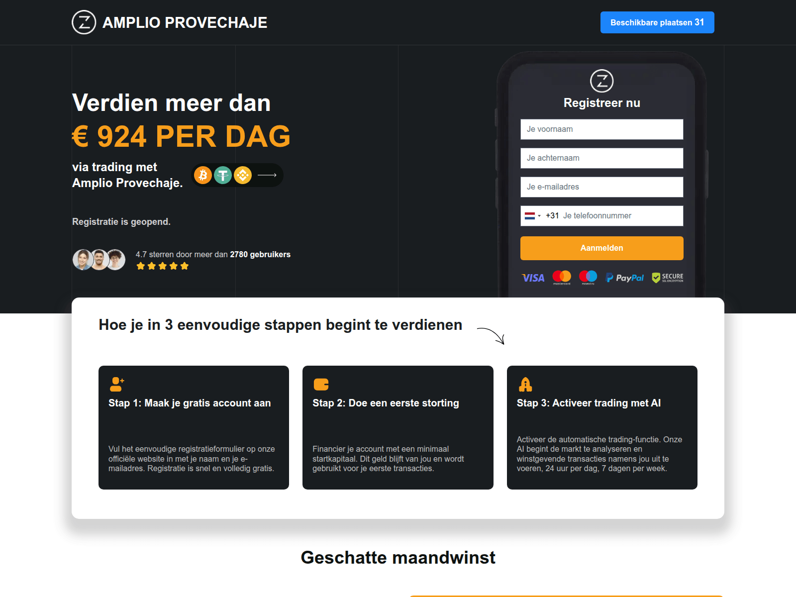 Screenshot of amplioprovechaje.net