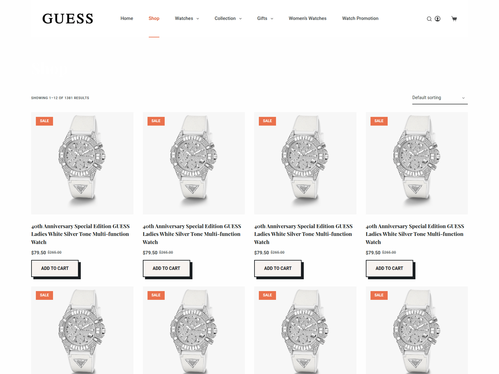 Screenshot of guesschrono.com