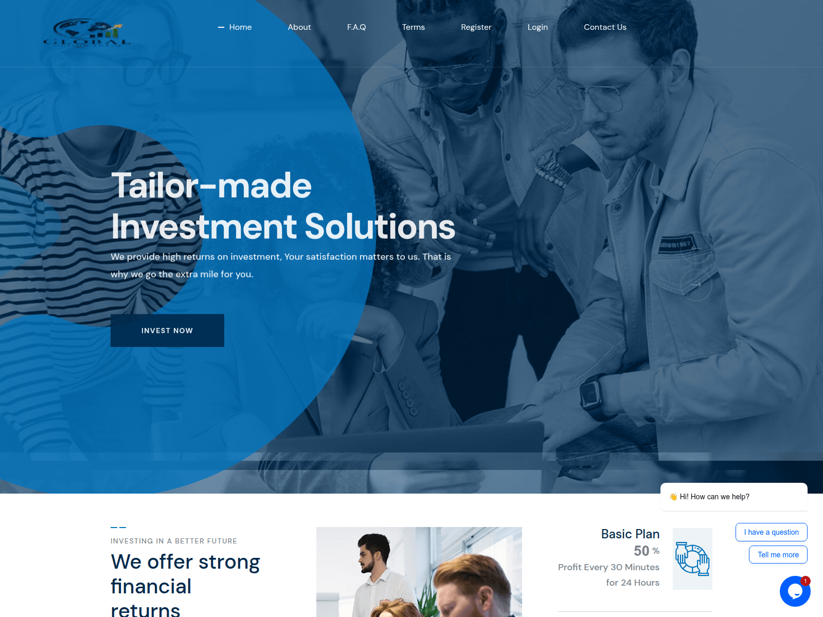 Screenshot of amgloaumfin.com