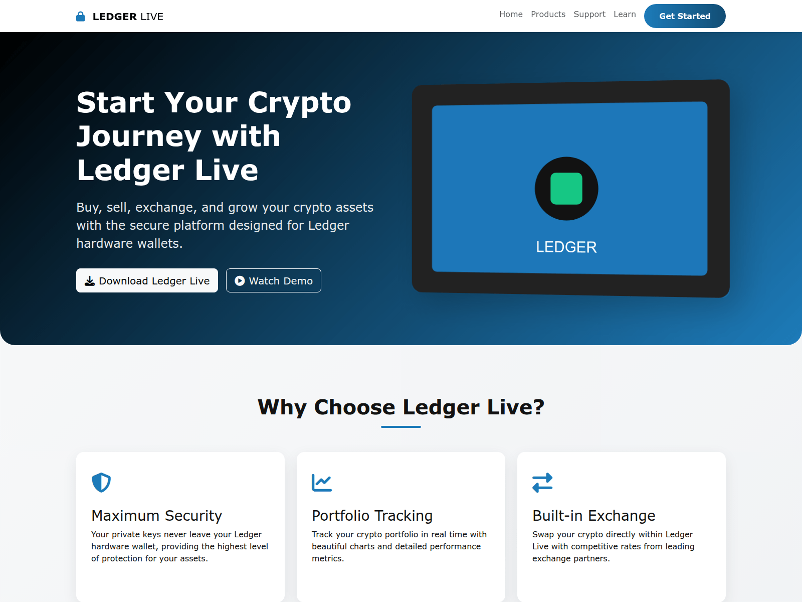 Ảnh chụp màn hình learn----ledger----com.pages.dev