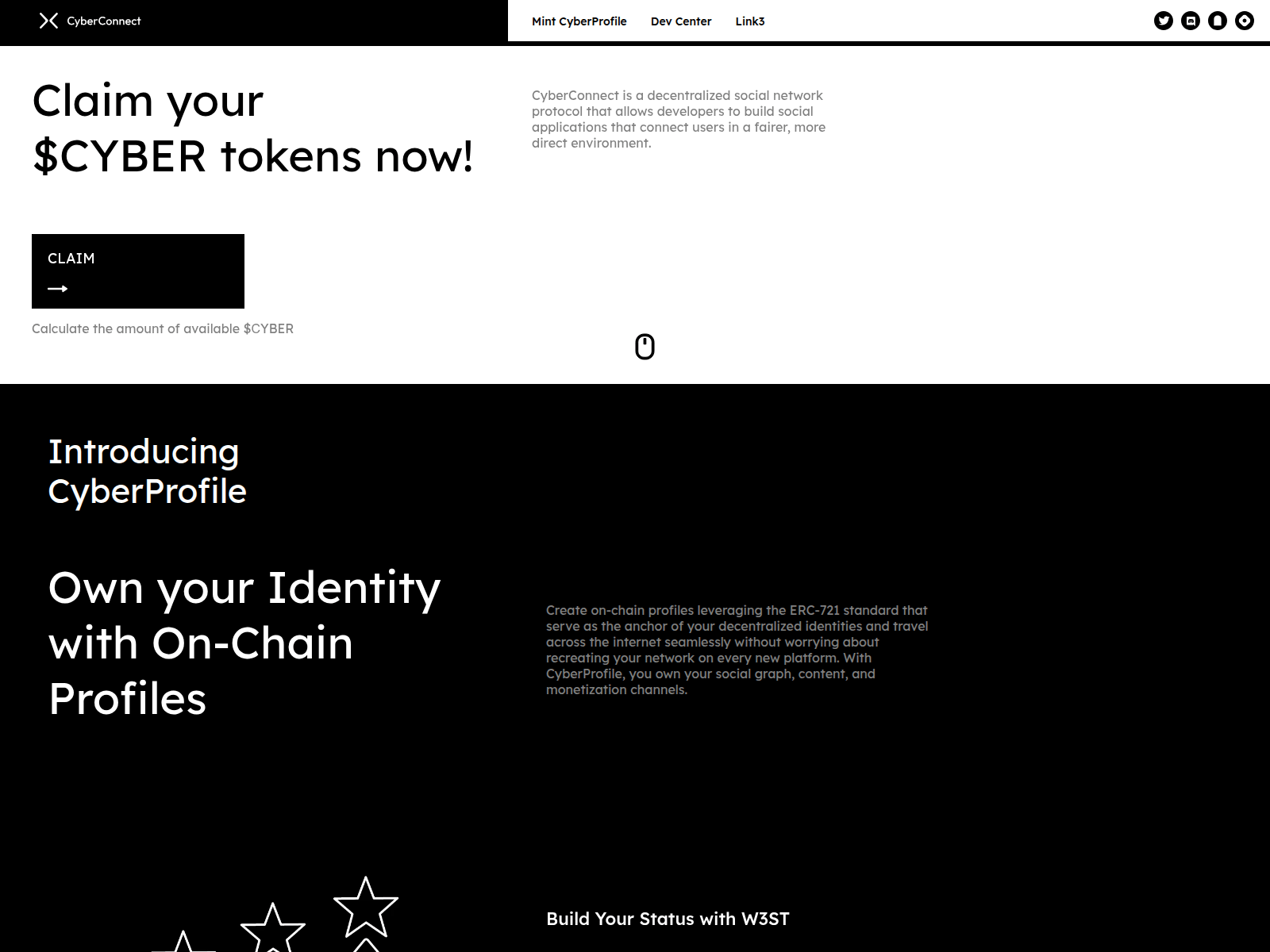 Ảnh chụp màn hình cyber-rewards.pages.dev