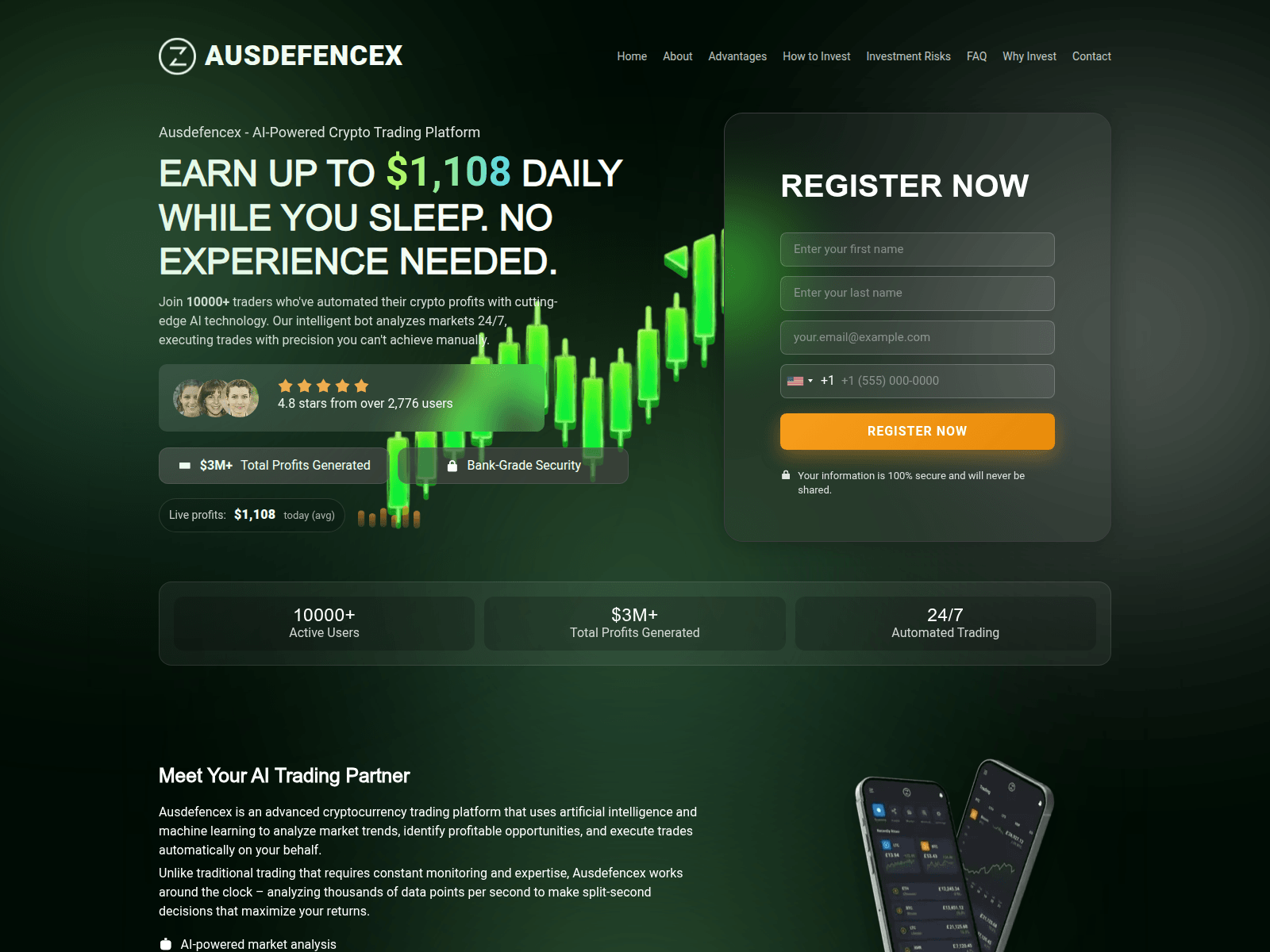 Screenshot of ausdefencex.net