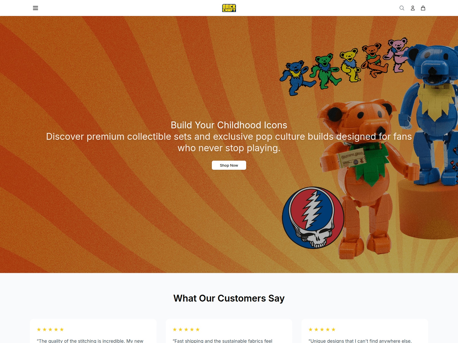Screenshot of bcktoys.shop
