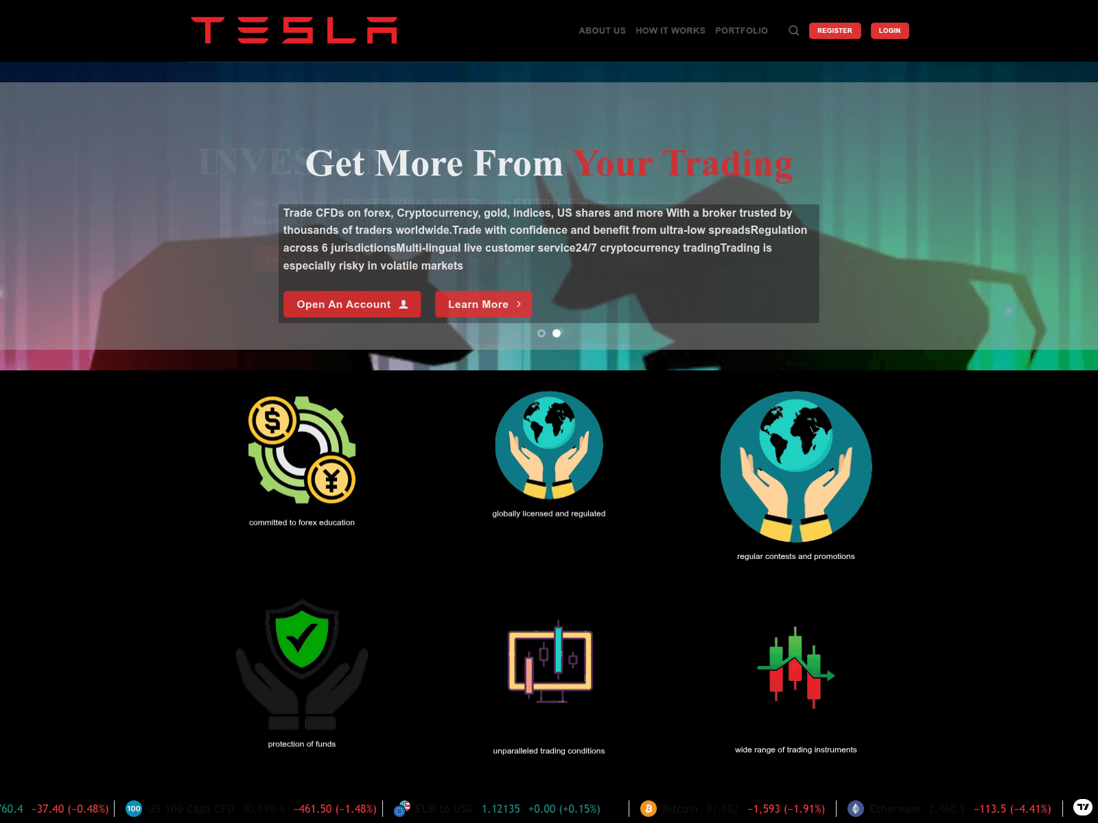 Снимок экрана teslastkmarketltd.com