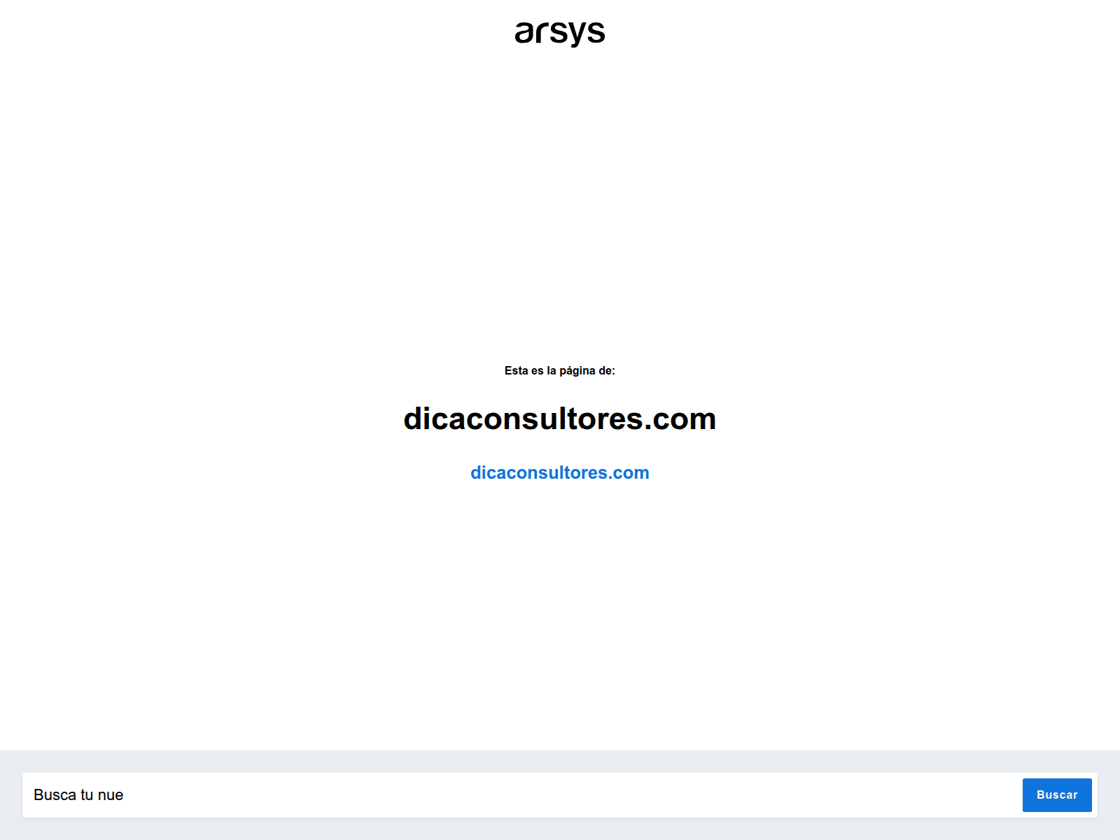 Screenshot of dicaconsultores.com