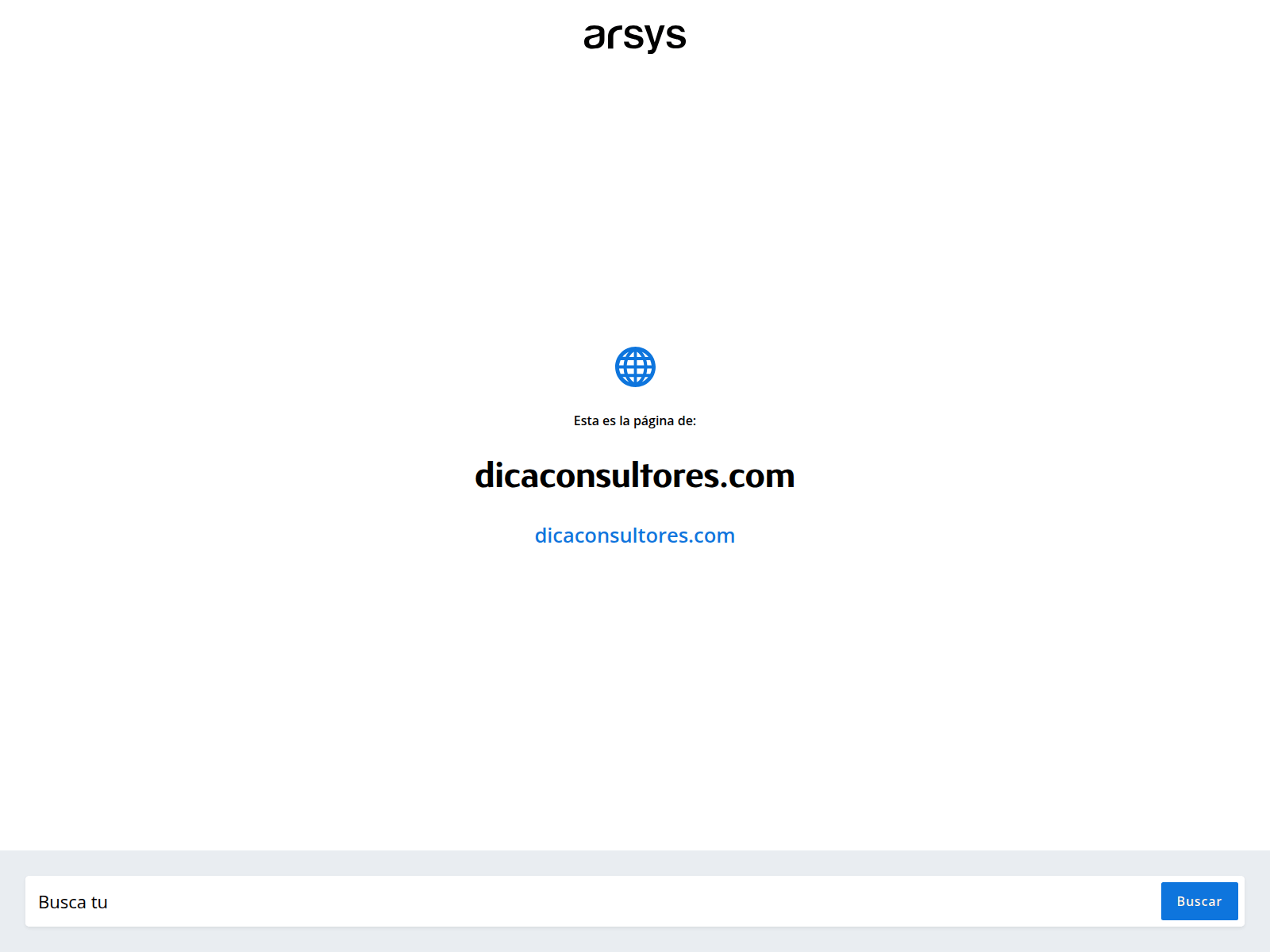 Screenshot of dicaconsultores.com