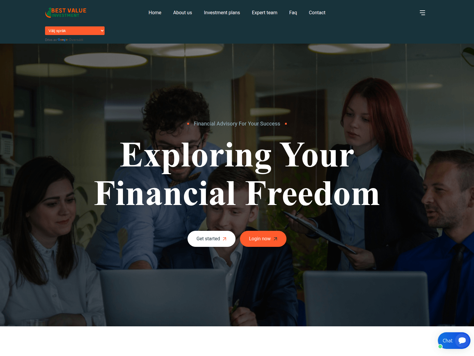 Screenshot of bestvalueinves.com