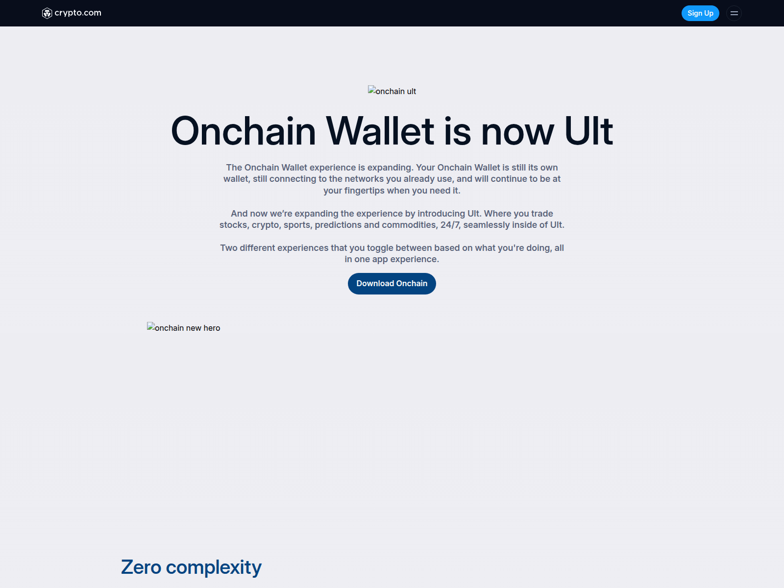 Screenshot of onchainenglish.com
