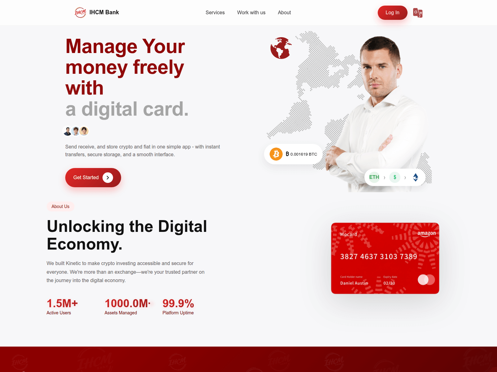 Снимок экрана bankihcm.com