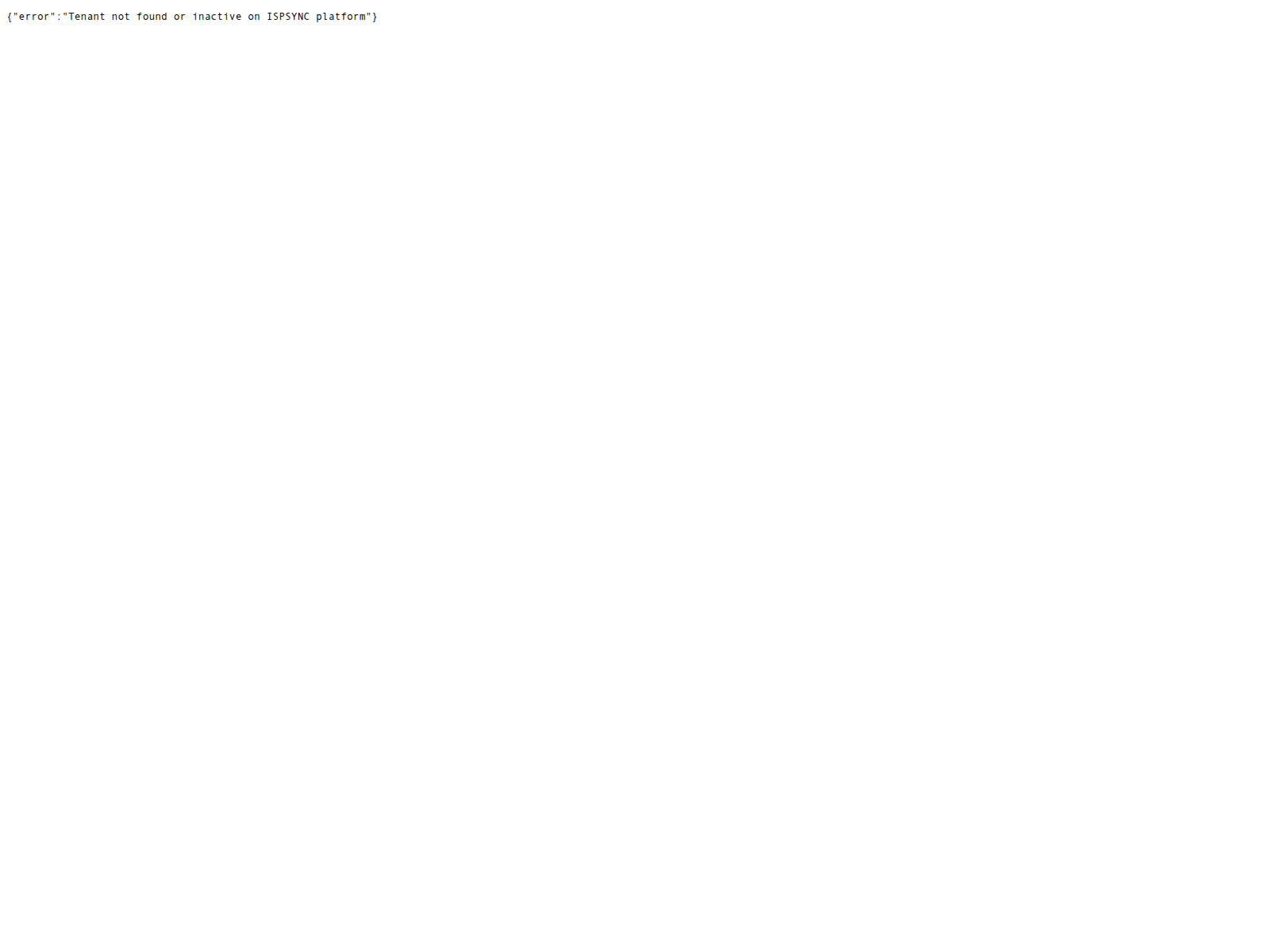 Screenshot of ispsync.id