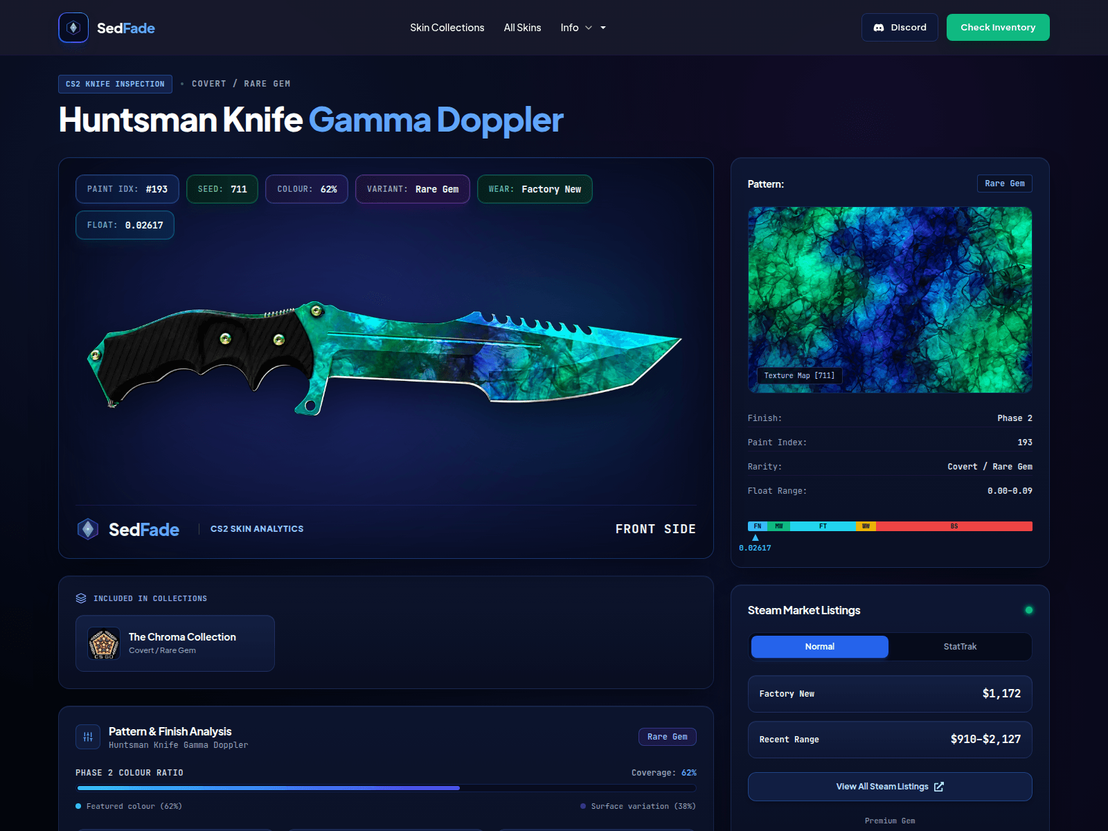 Screenshot of sedfade.com