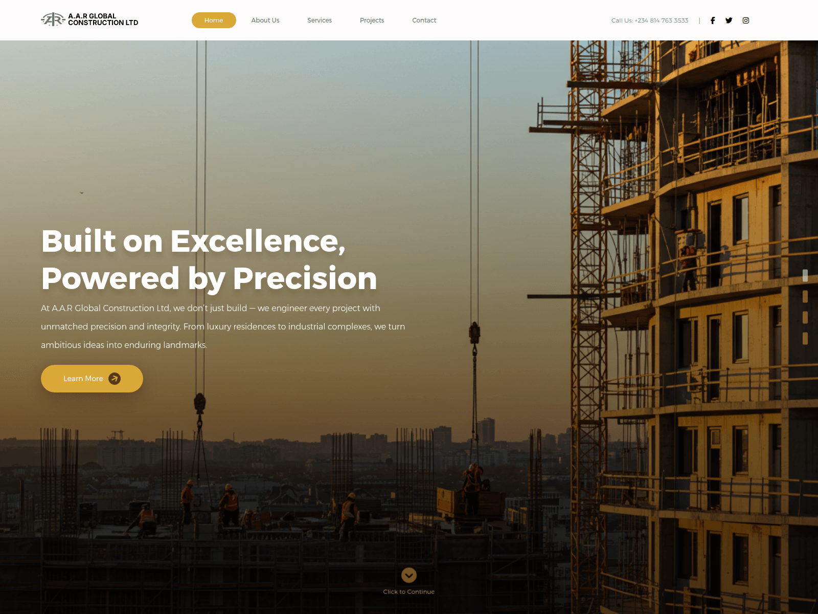 Screenshot of valorebk.com