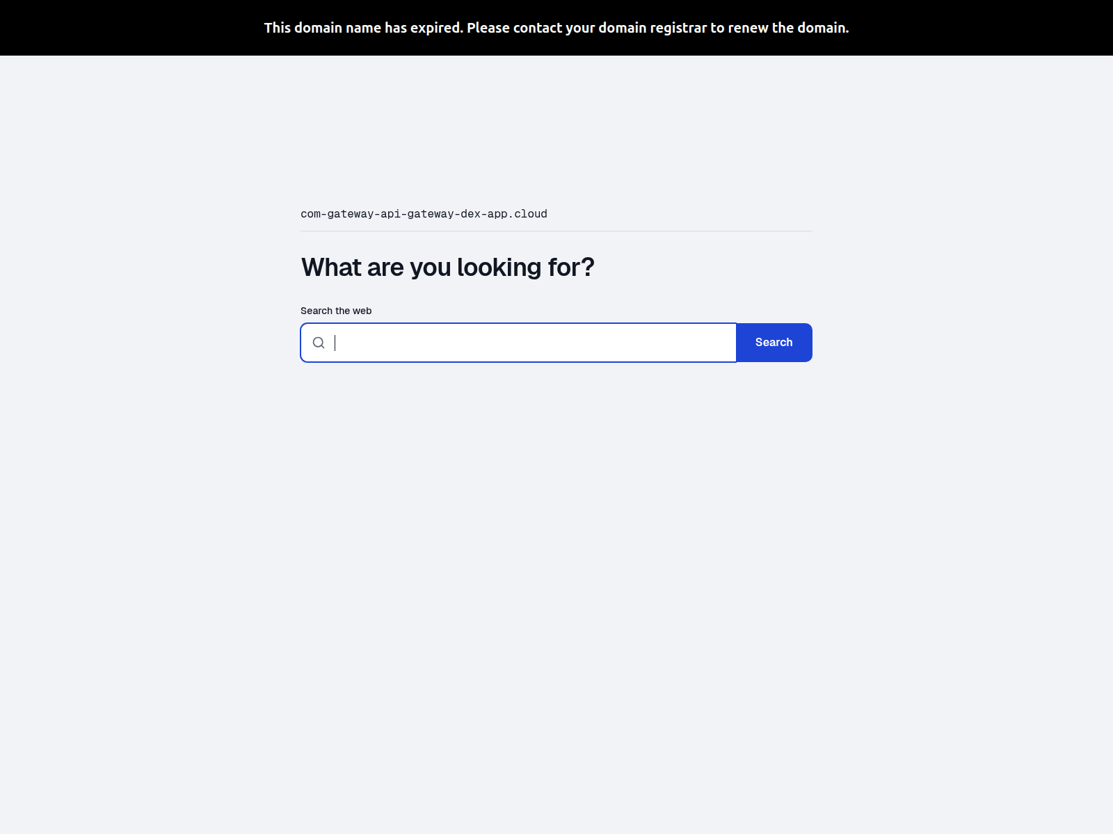 Screenshot of com-gateway-api-gateway-dex-app.cloud