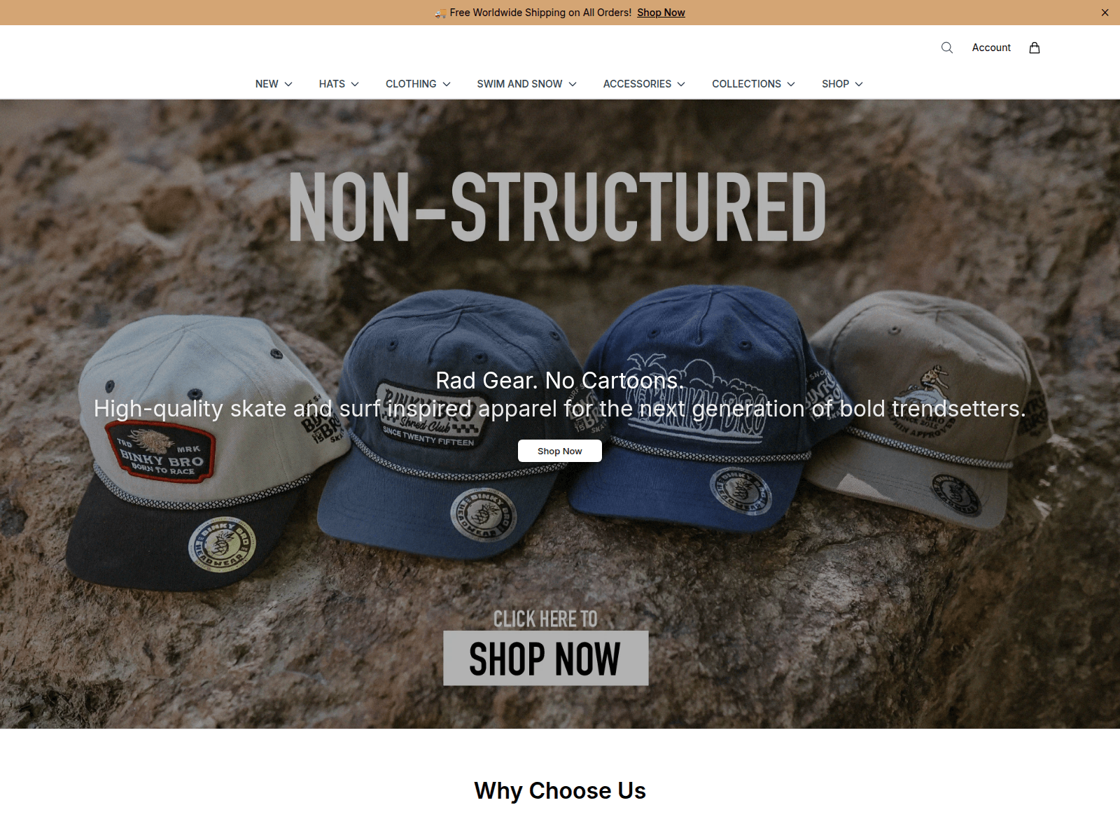 binkybromarket.shop 的截图