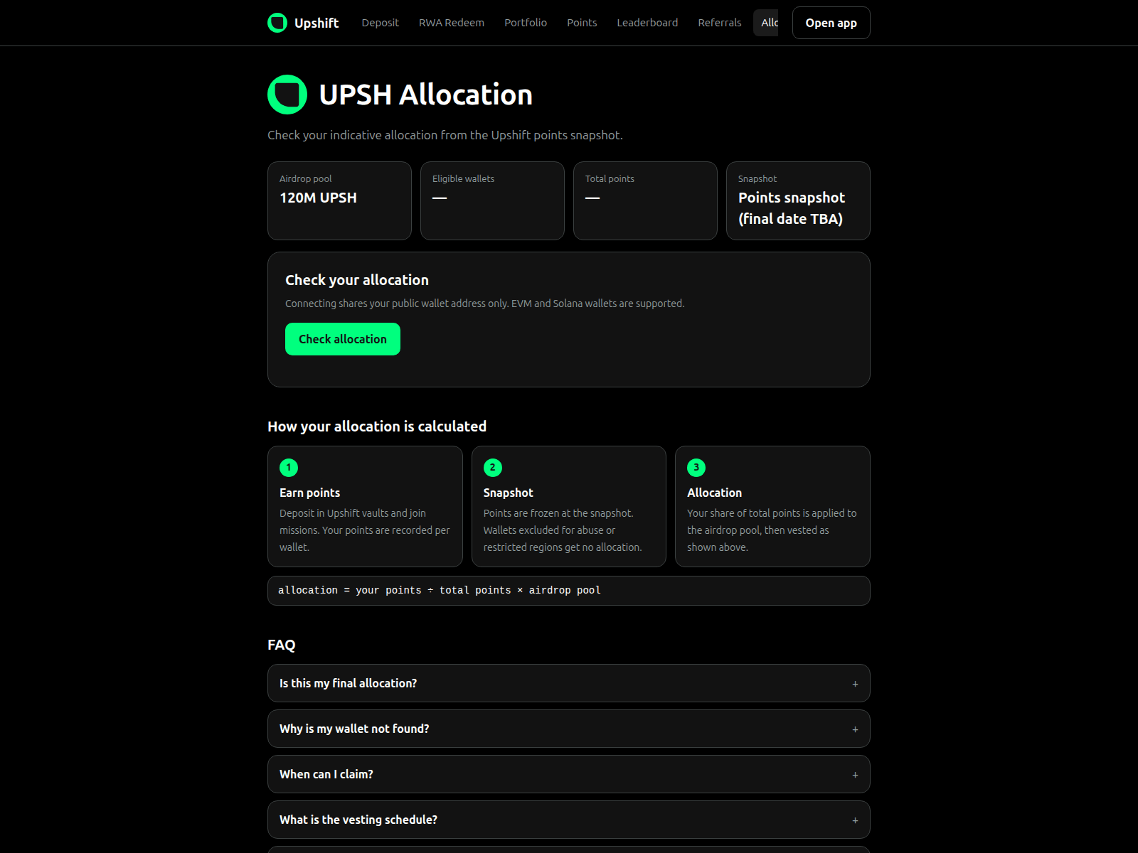 Capture d’écran de allocation-upsh.com