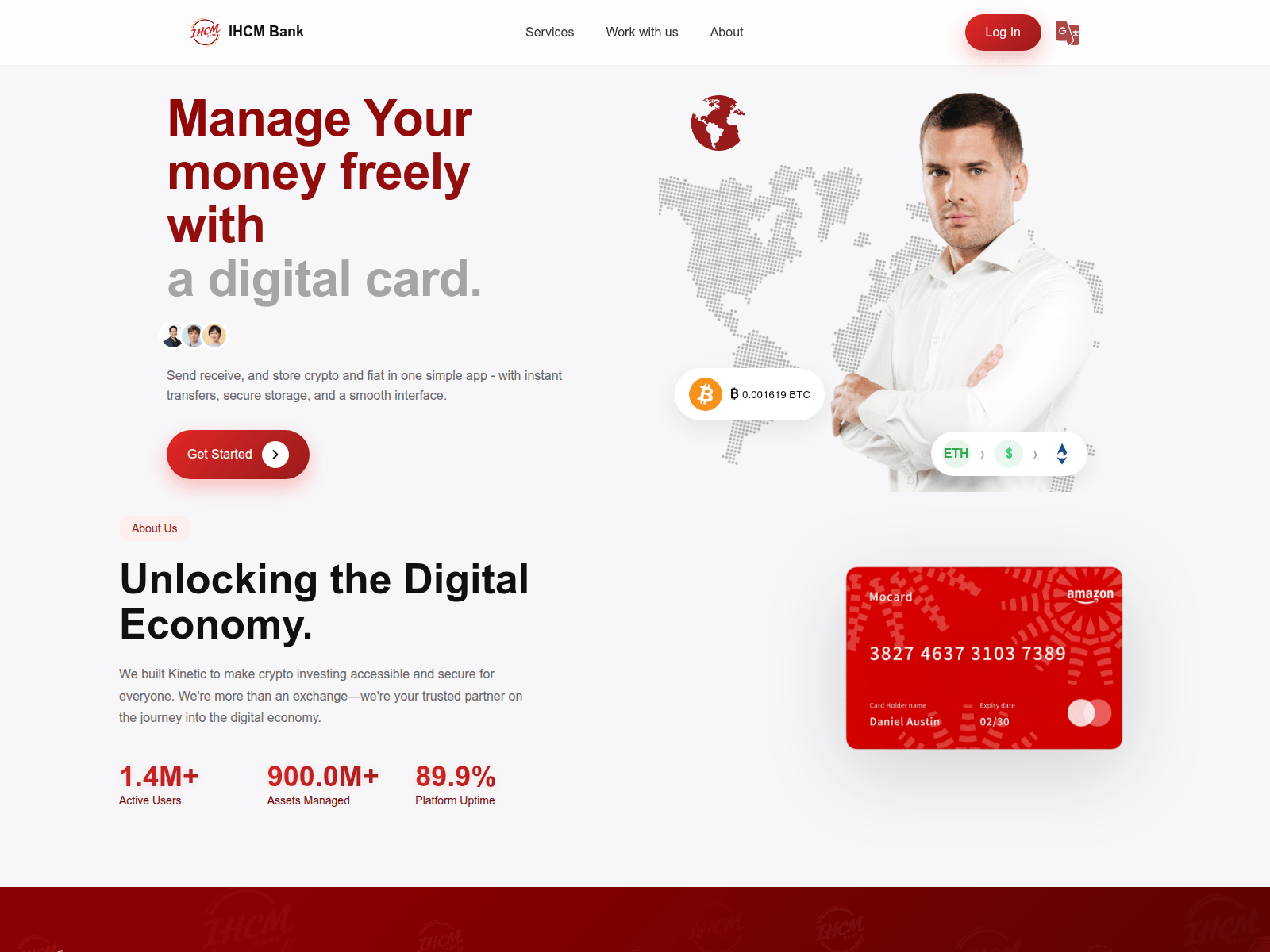 Снимок экрана bankihcm.com