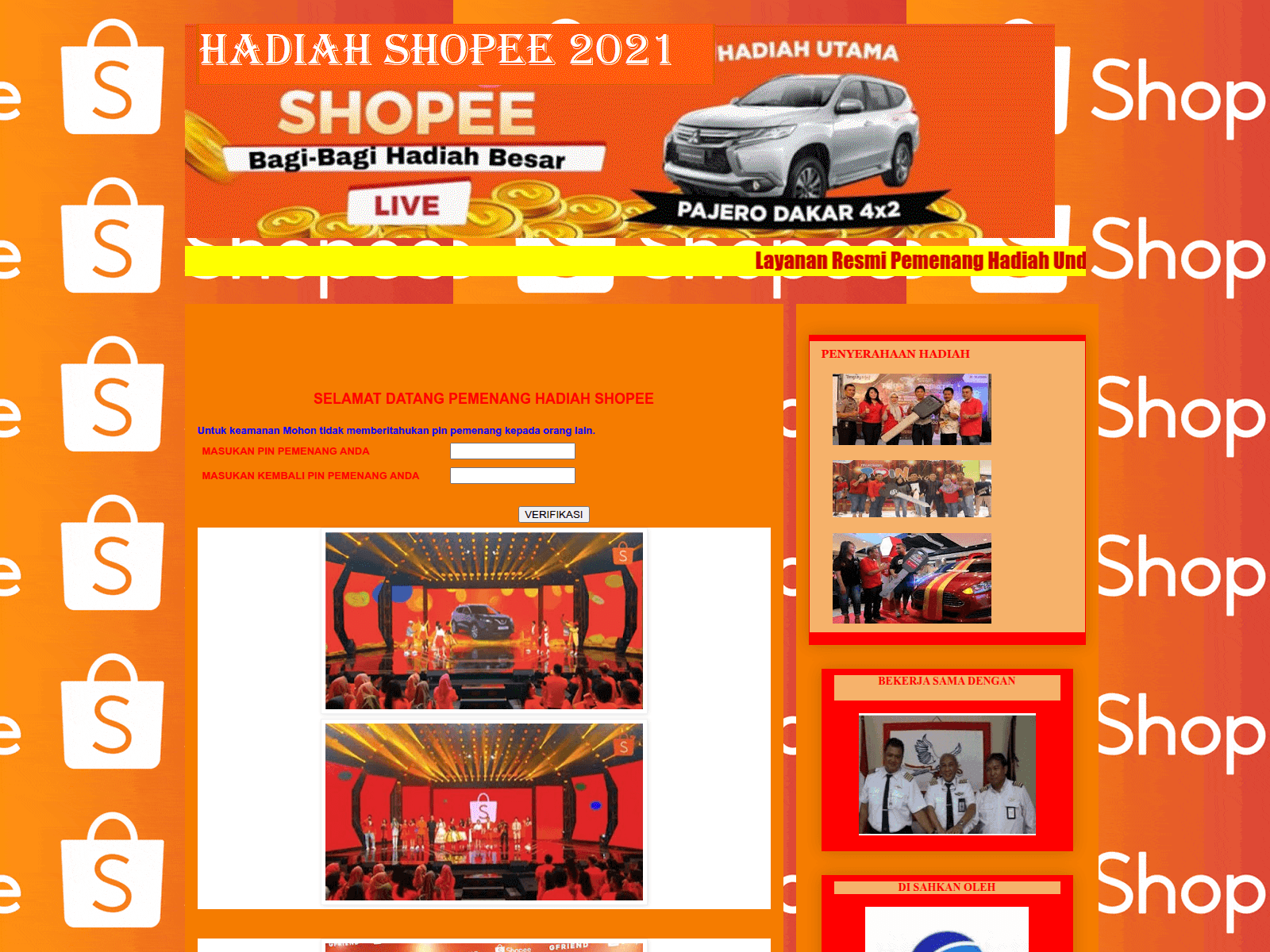 Screenshot of gebyar-shopee84.blogspot.com