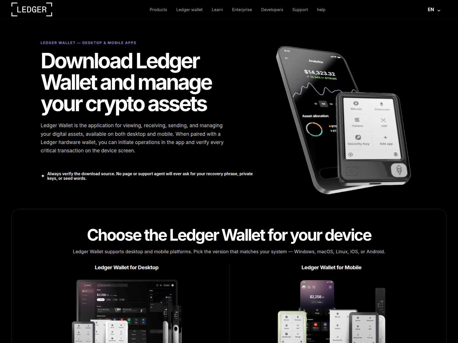 Снимок экрана ledger.net.cn