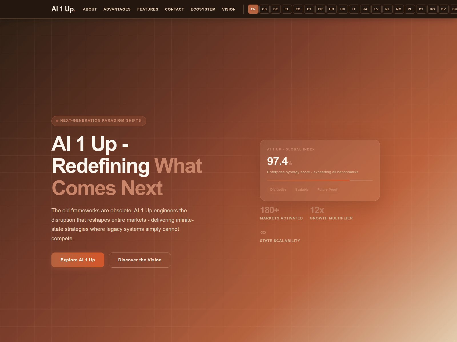 Screenshot of ai1up.net