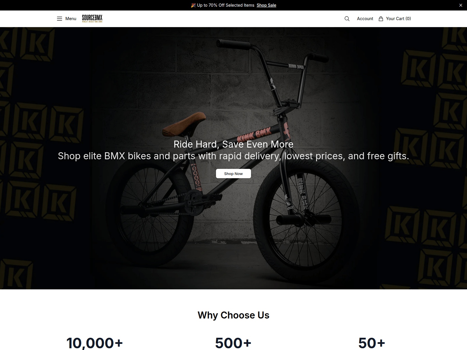 Screenshot of bmxsourcehub.shop