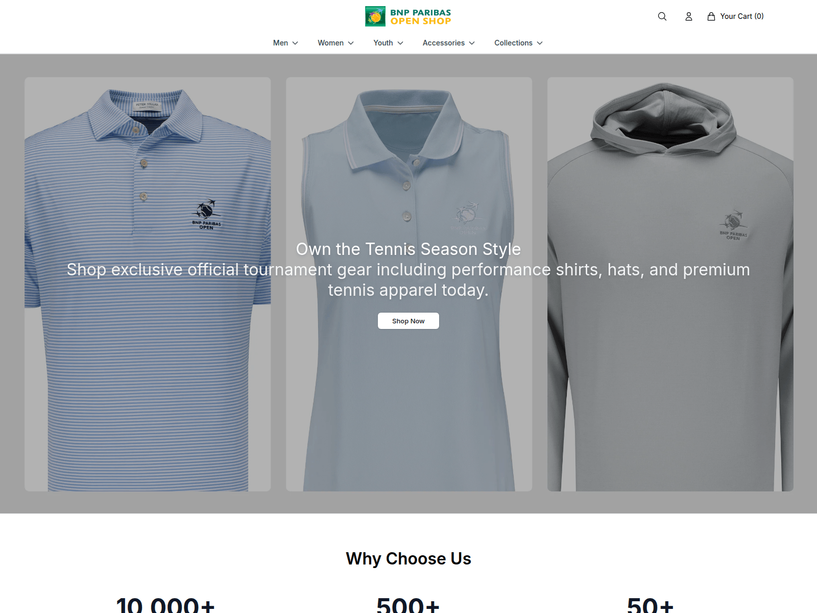 Screenshot of bnpparibasopengear.shop