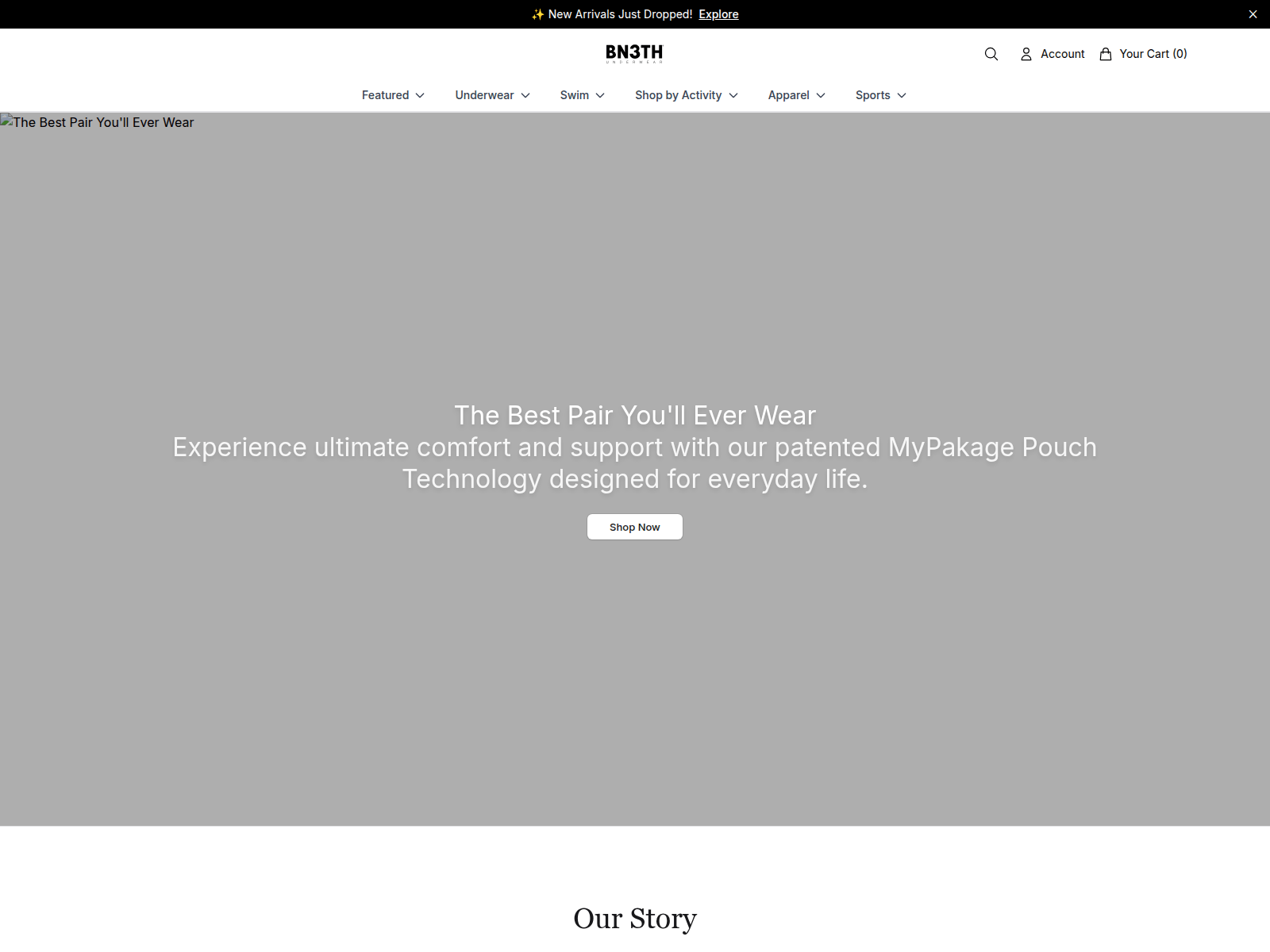 Screenshot of bn3thonline.shop