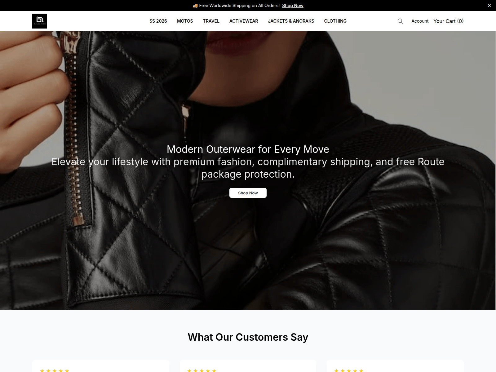 Screenshot of bnoirstudio.shop