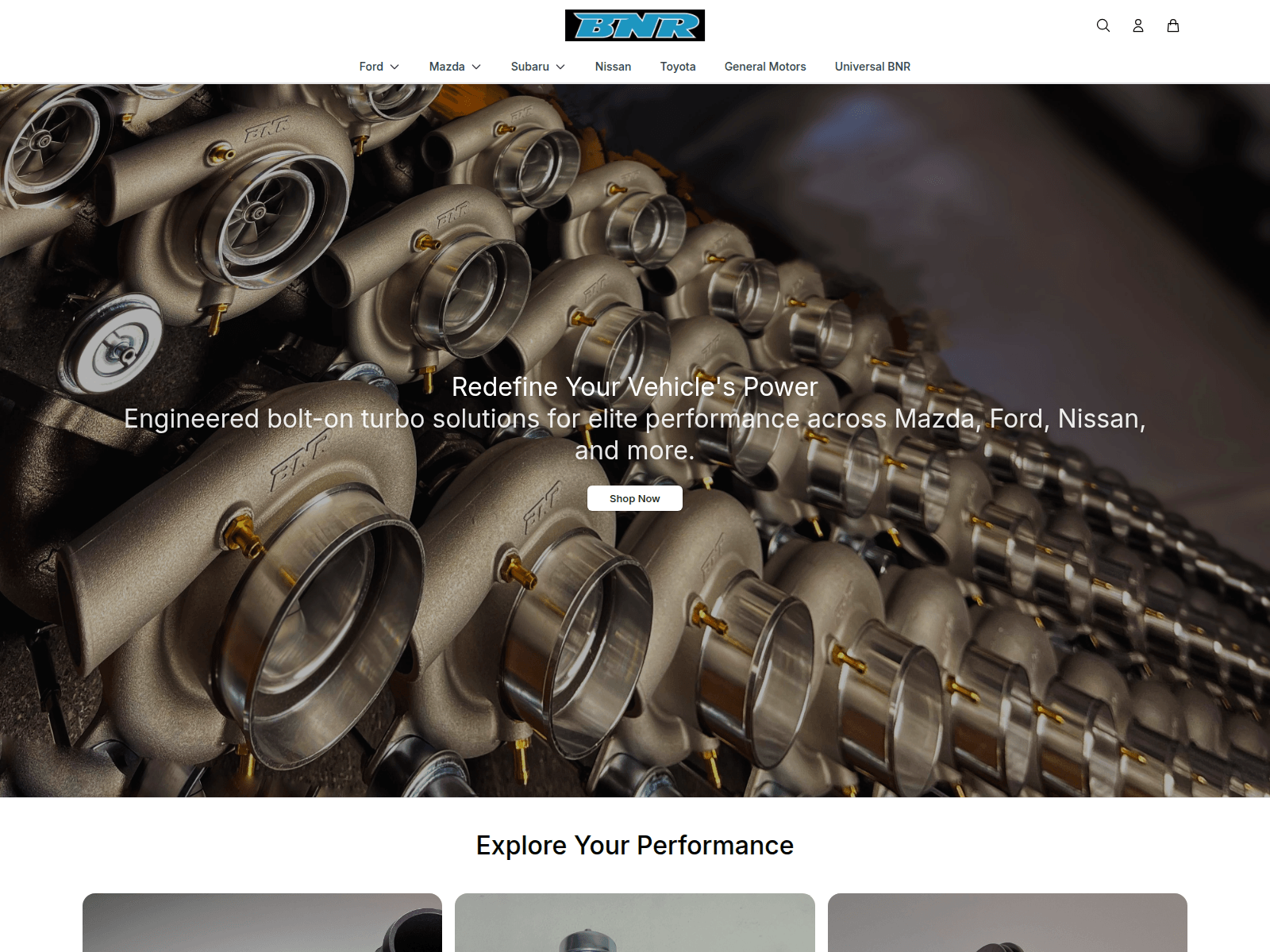 Screenshot of bnrturbos.shop