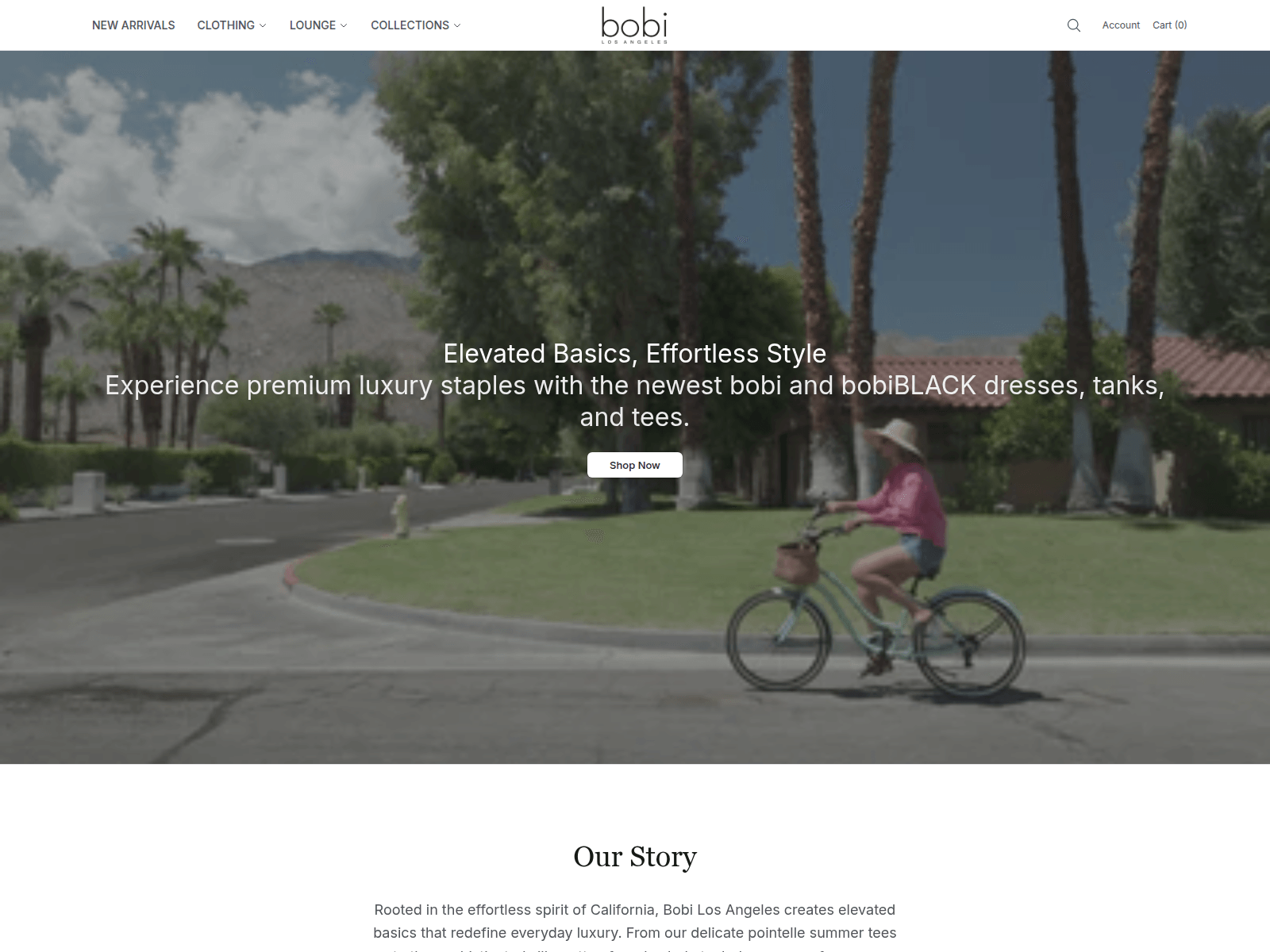 Screenshot of bobilosangelescollection.shop