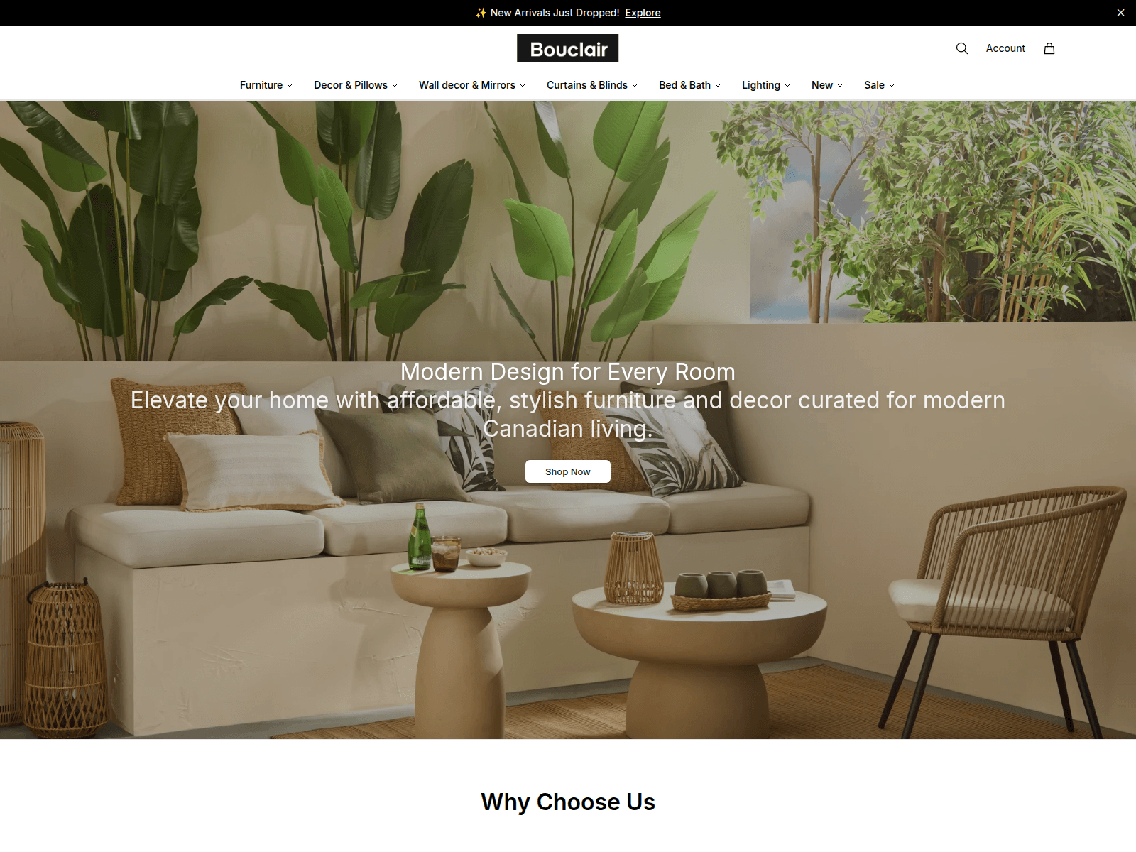 Screenshot of bocahome.shop
