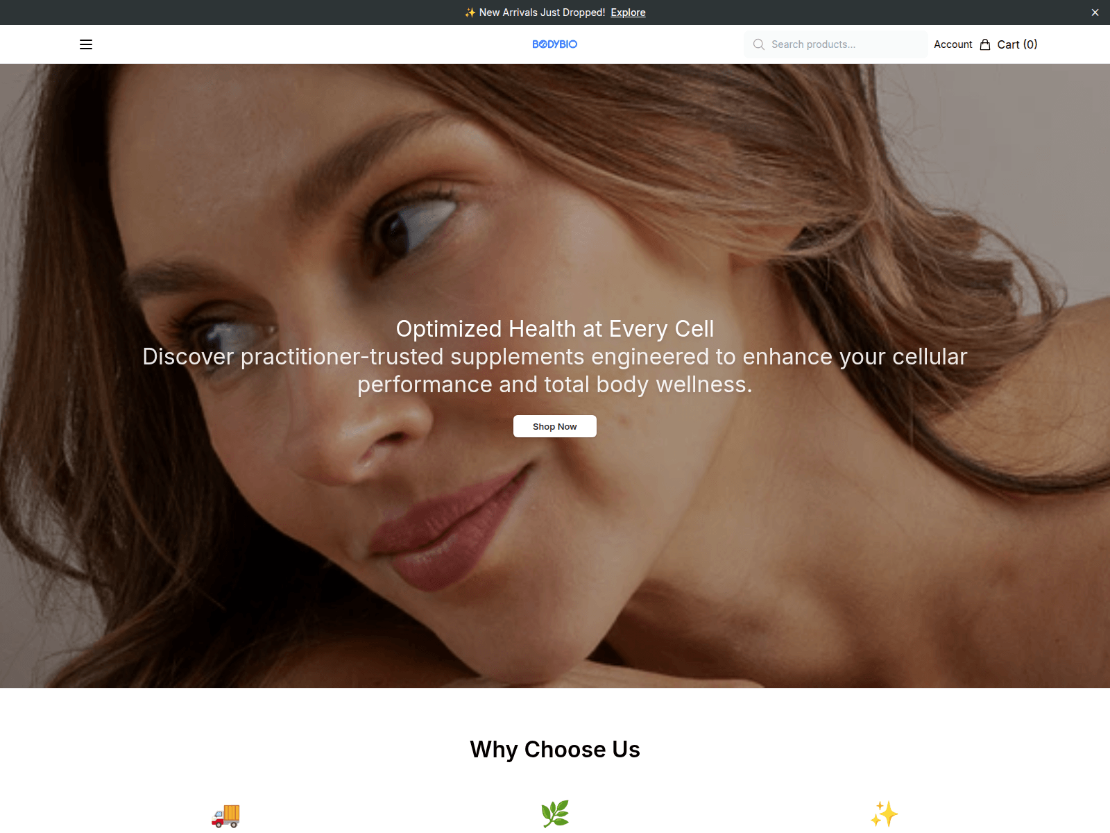 Screenshot of bodis.shop