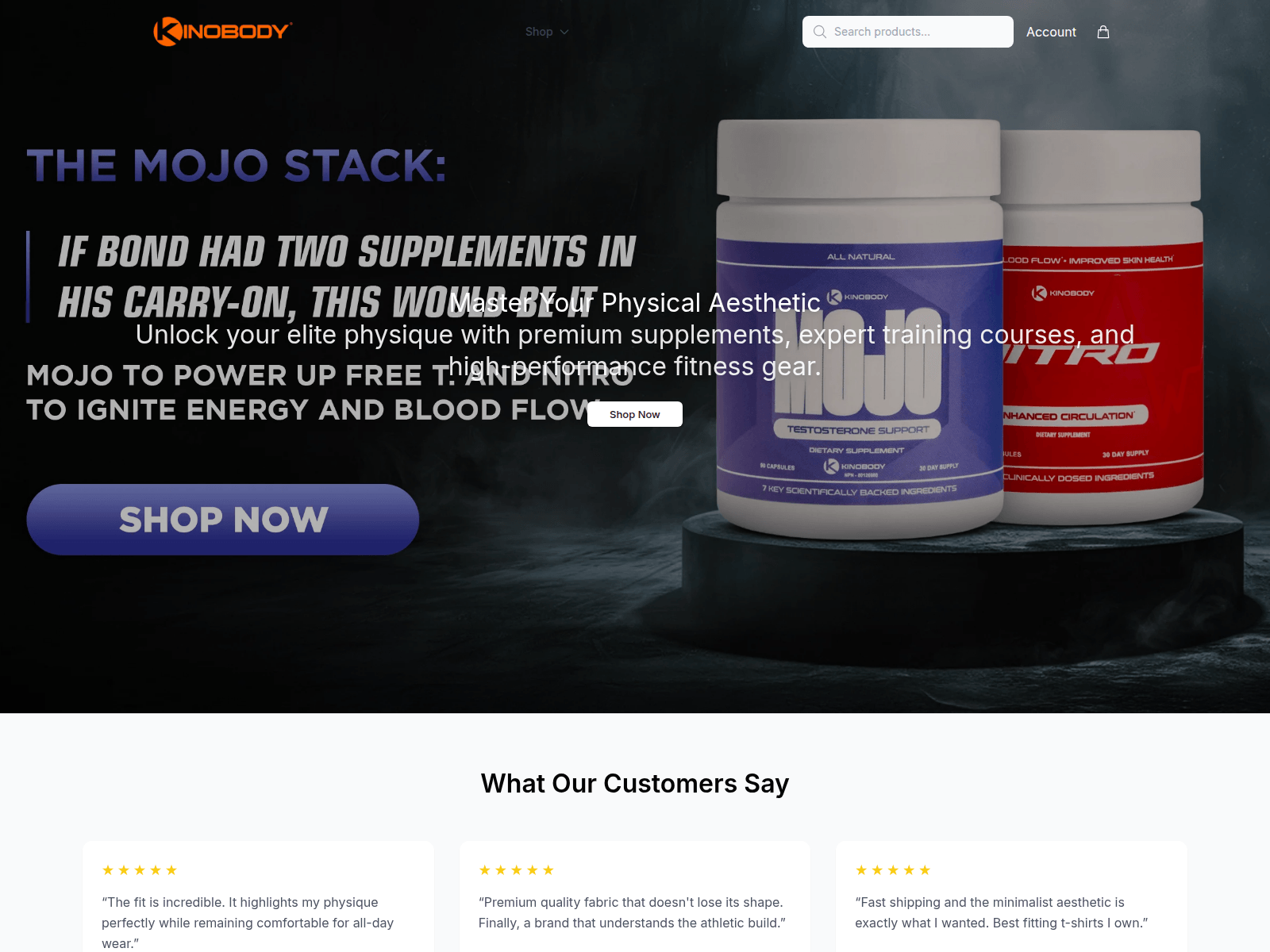 Screenshot of bodkin.shop