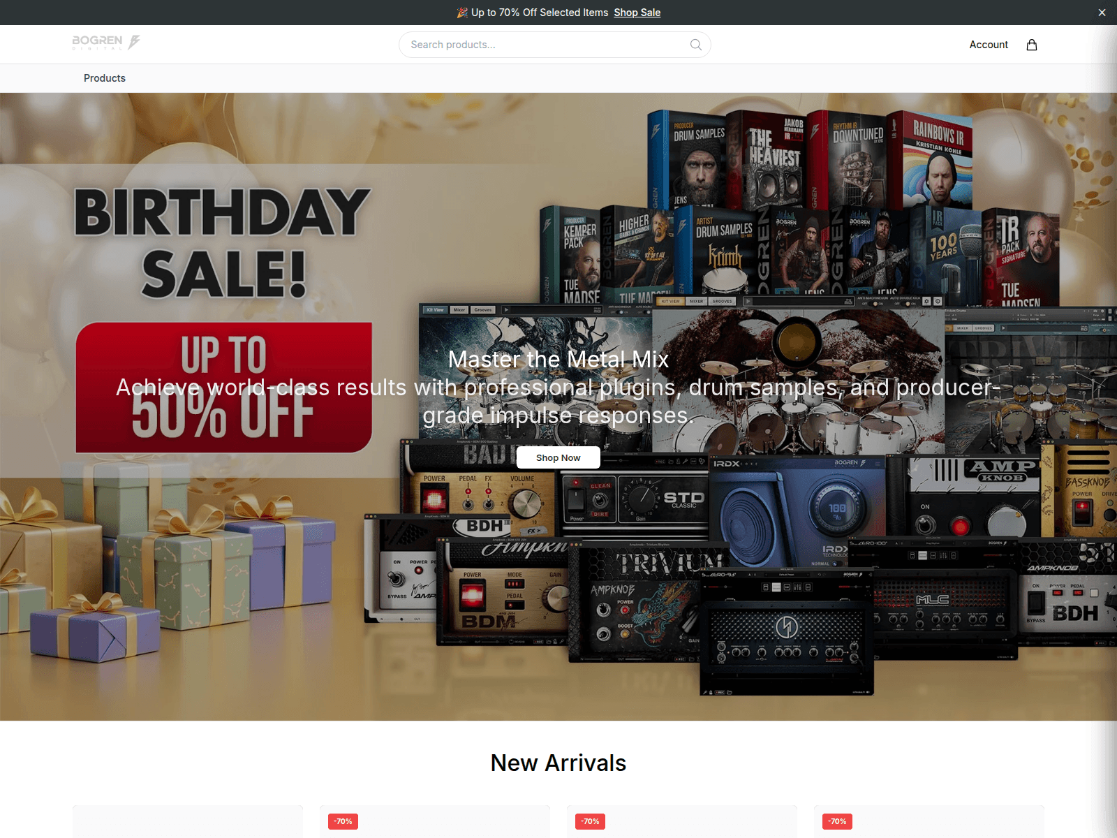 Screenshot of boglane.shop