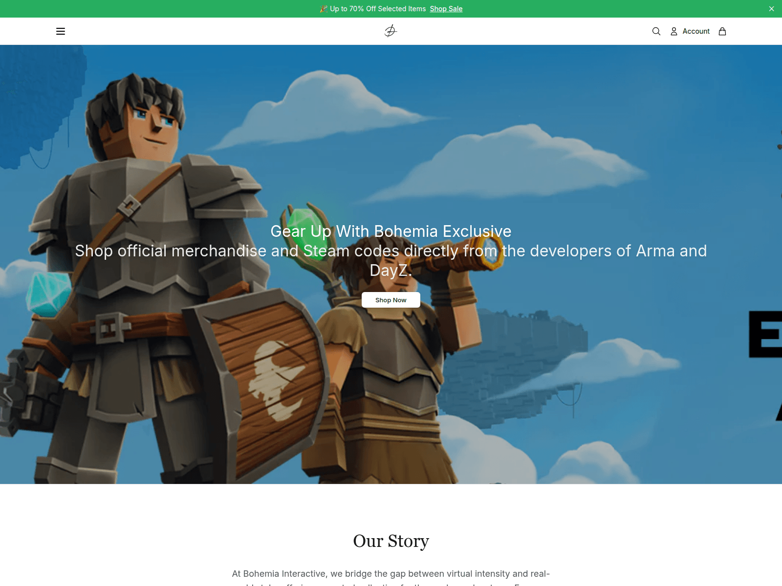 Screenshot of bohemiainteractivehub.shop