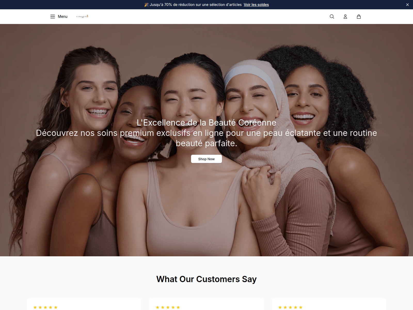 Screenshot of boisi.shop