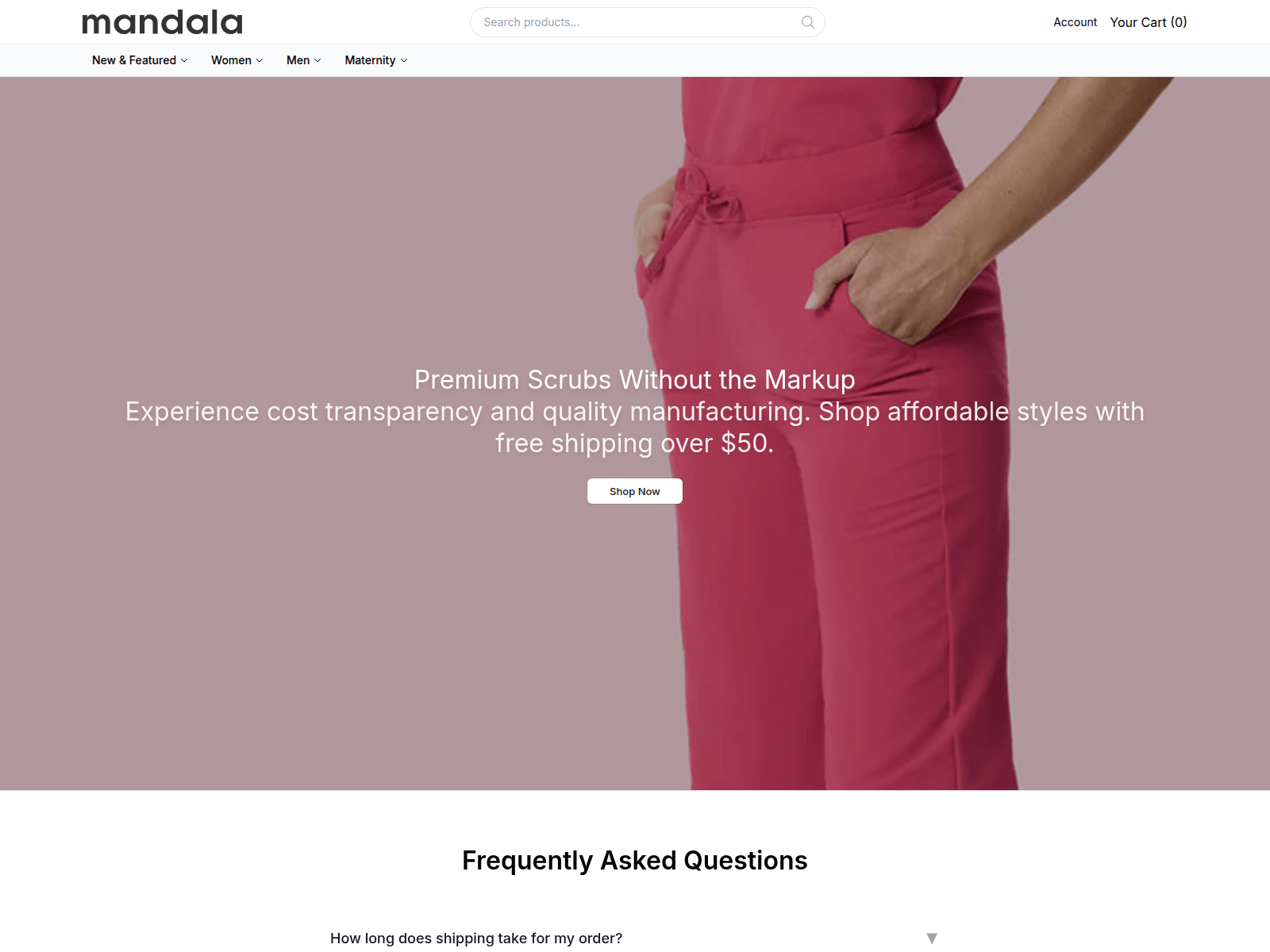 Screenshot of boldseam.shop