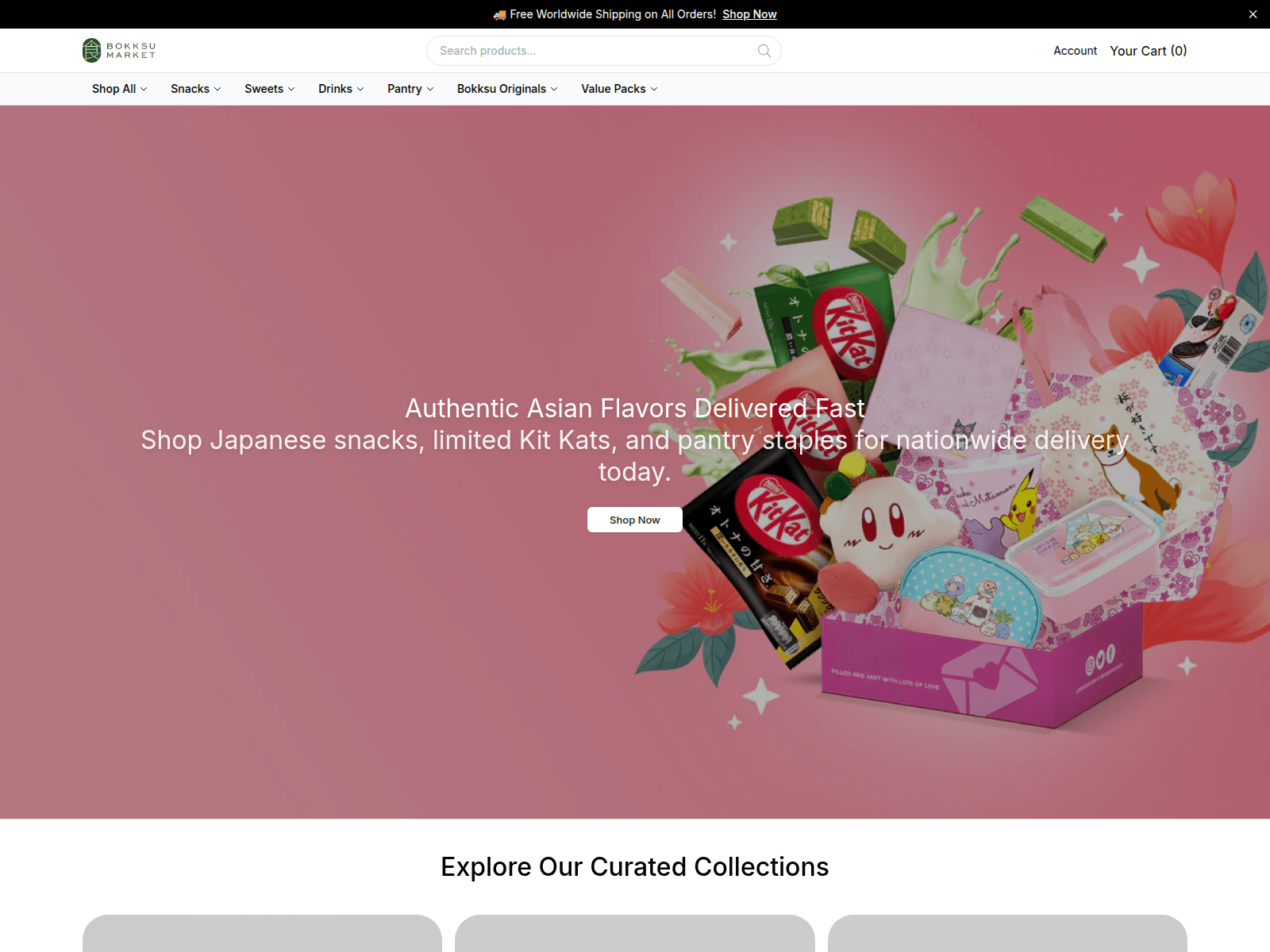 Screenshot of bokksumarketonline.shop