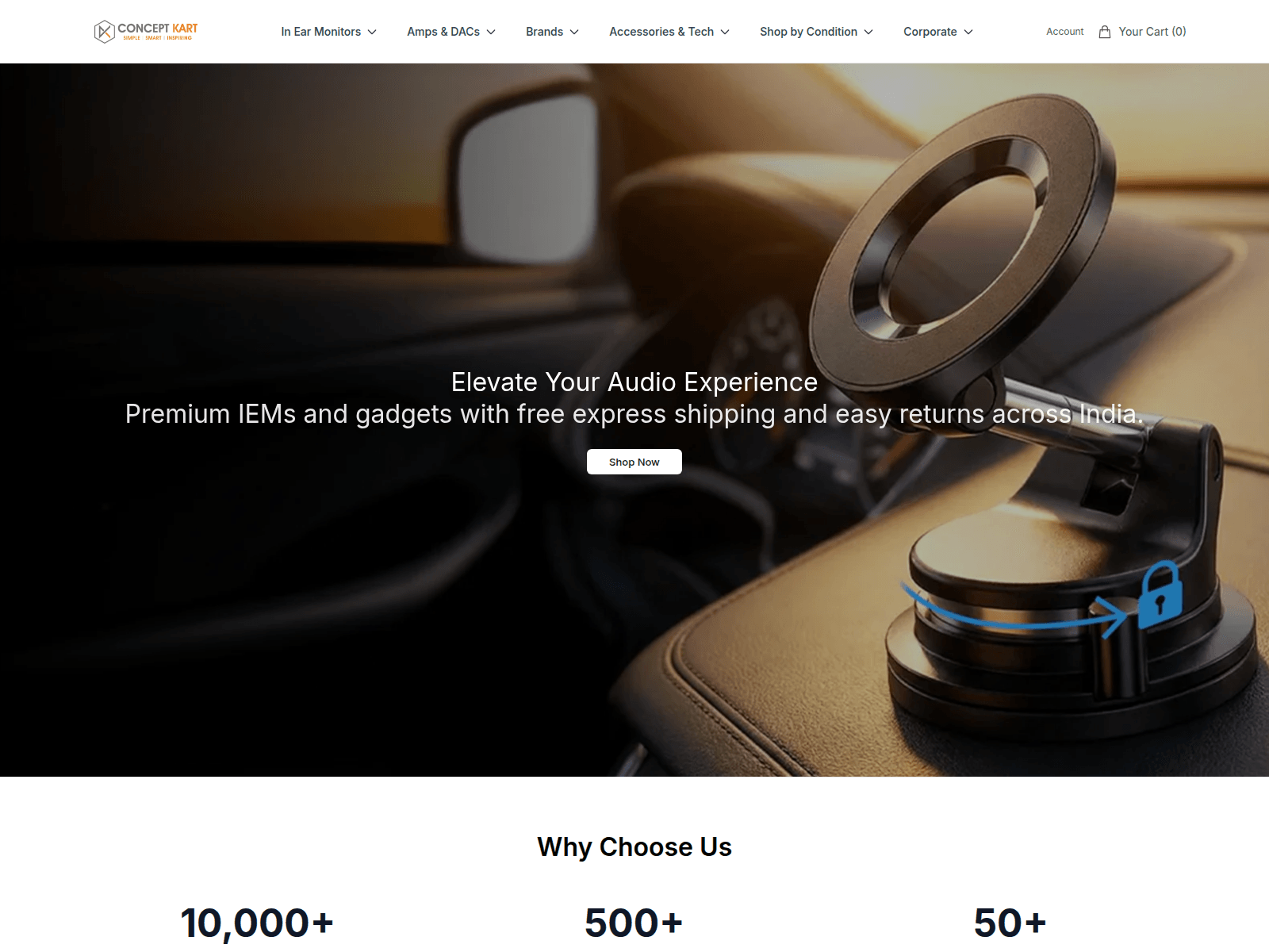 Screenshot of boltbound.shop