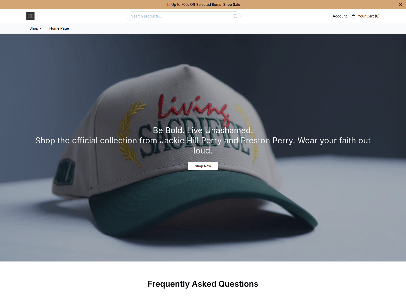 Screenshot of boldstylewear.shop
