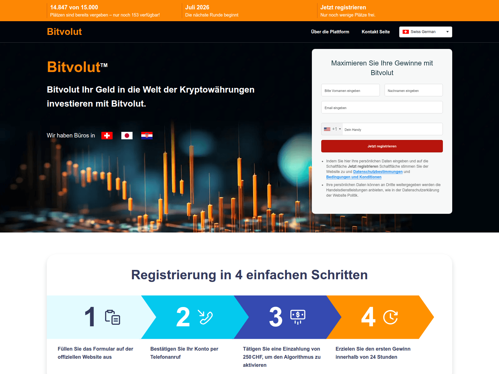 Screenshot of algoblaze.co