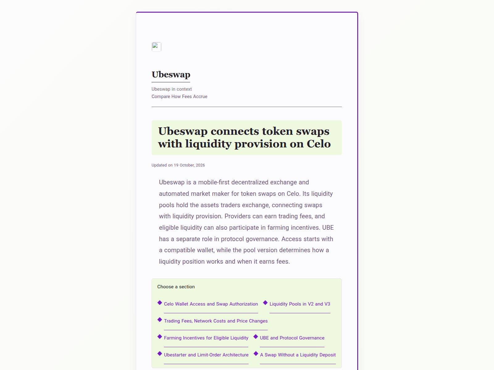 Screenshot of ubewsap.ink