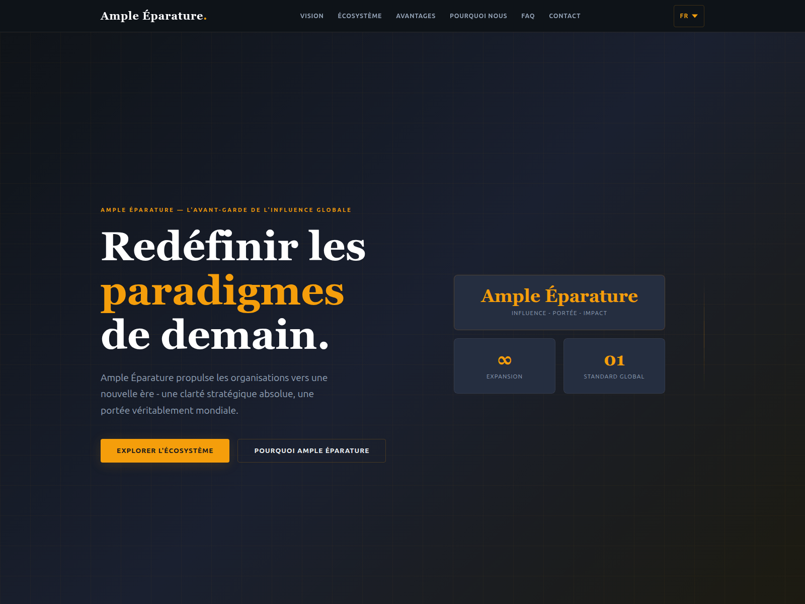 Screenshot of ampleeparature.com