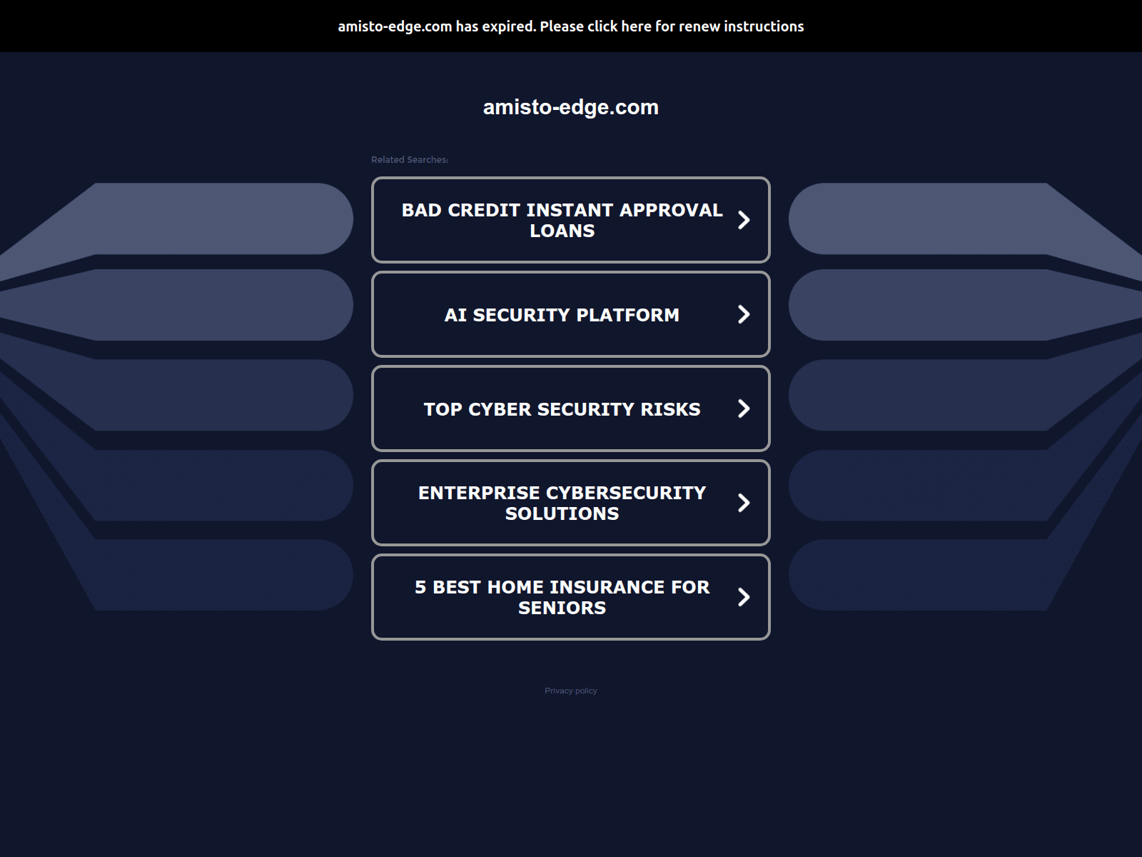 Screenshot of amisto-edge.com