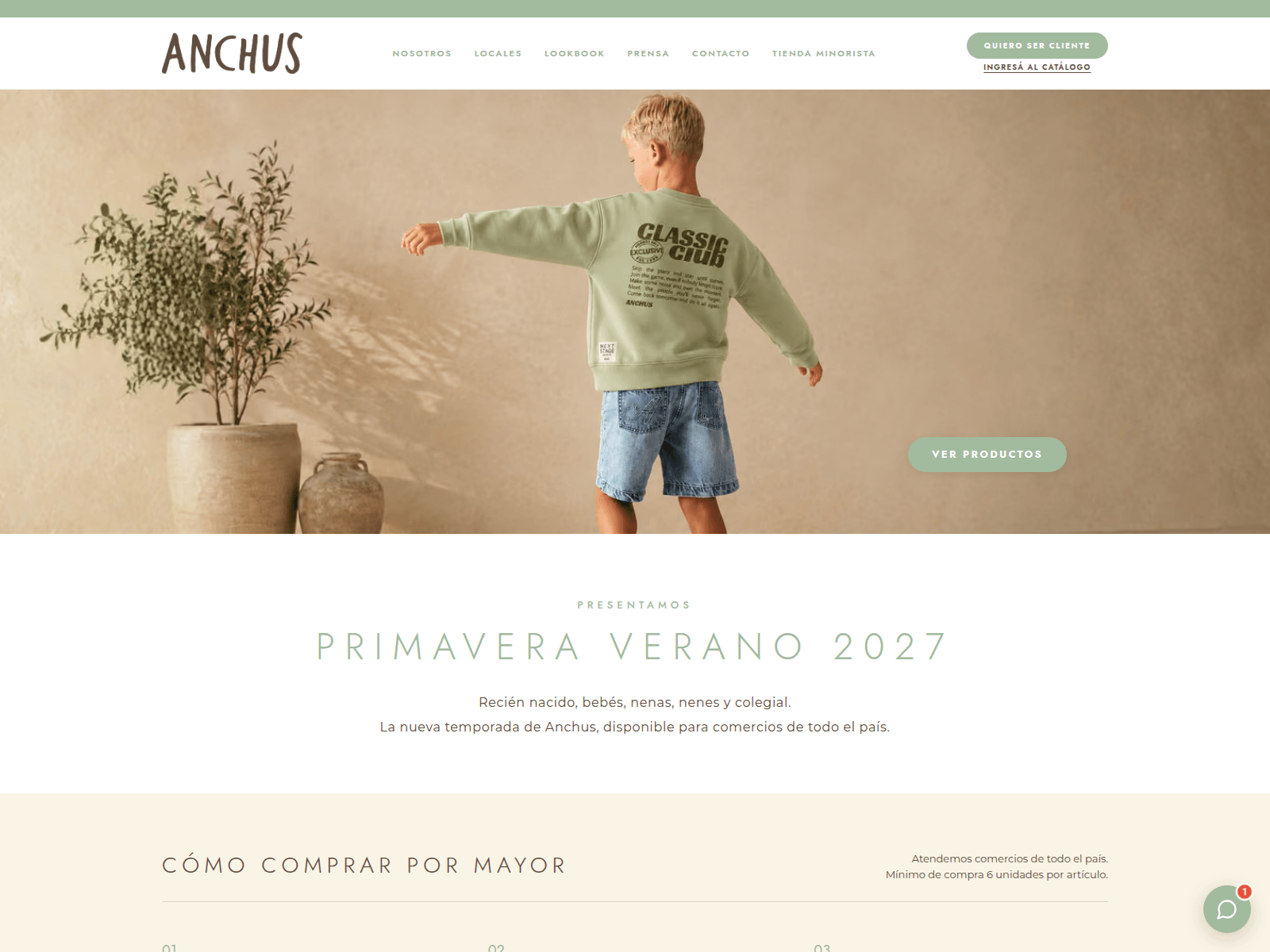 Screenshot of anchus.com.ar
