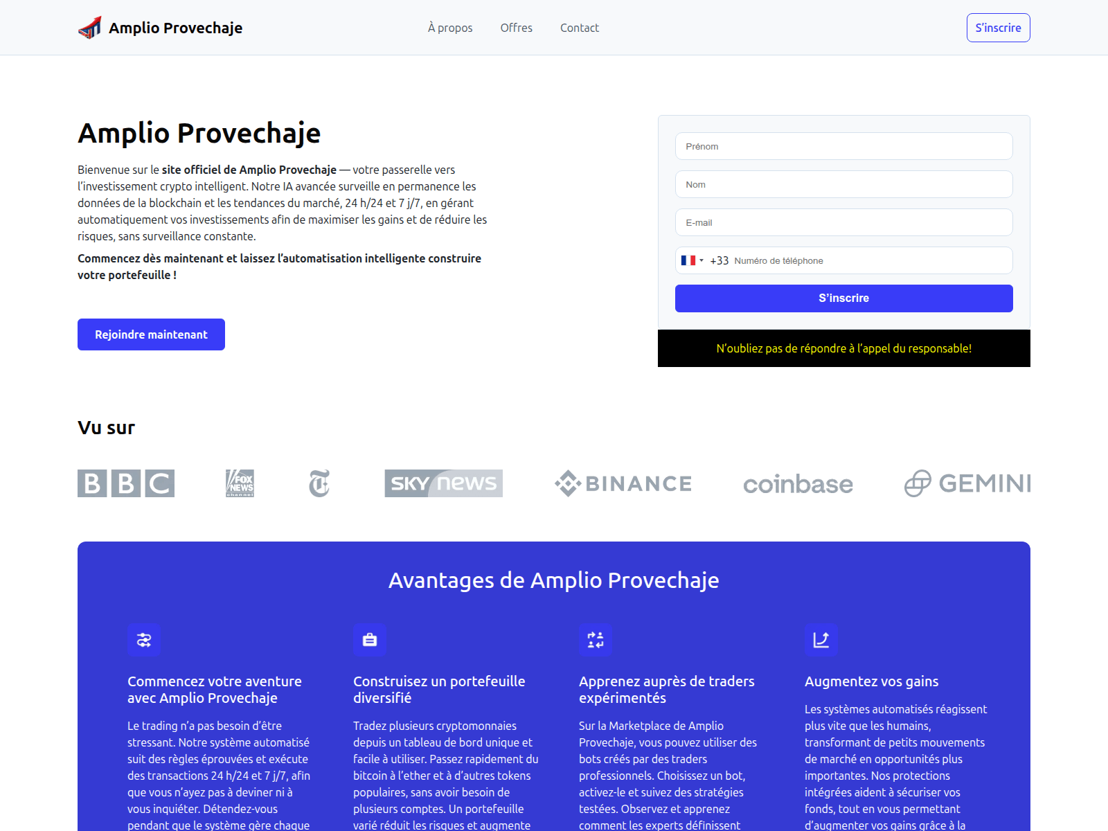 Screenshot of amplioprovechaje.net